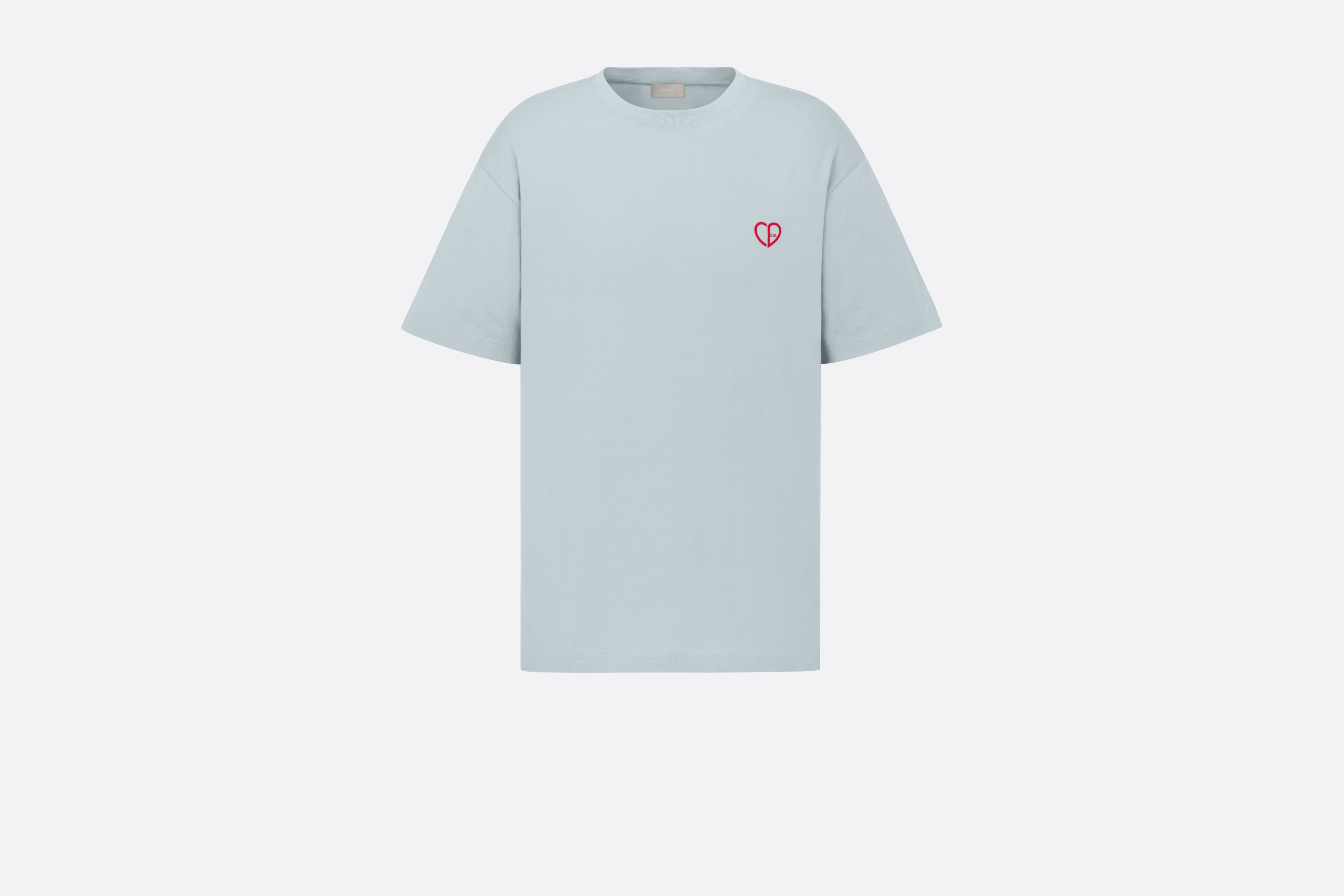 Dior CD Heart Relaxed-Fit T-Shirt | REVERSIBLE