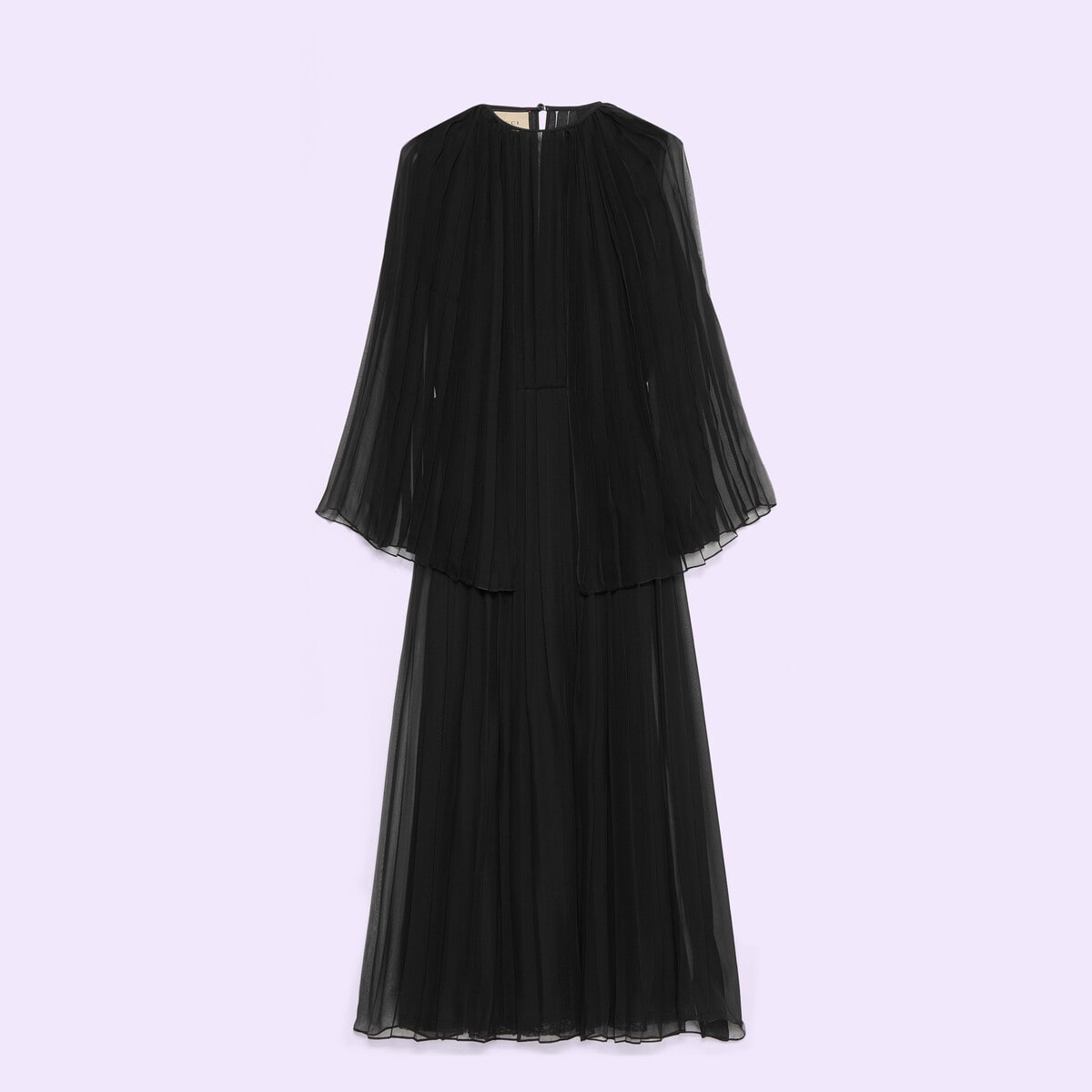 Silk pleated dress - 1