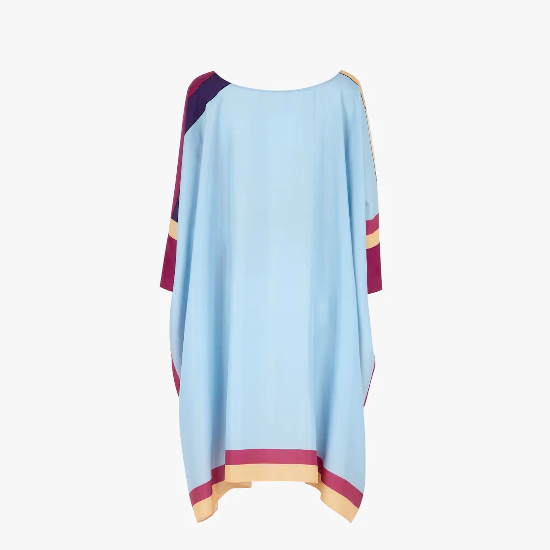 Multicolor silk kaftan - 2
