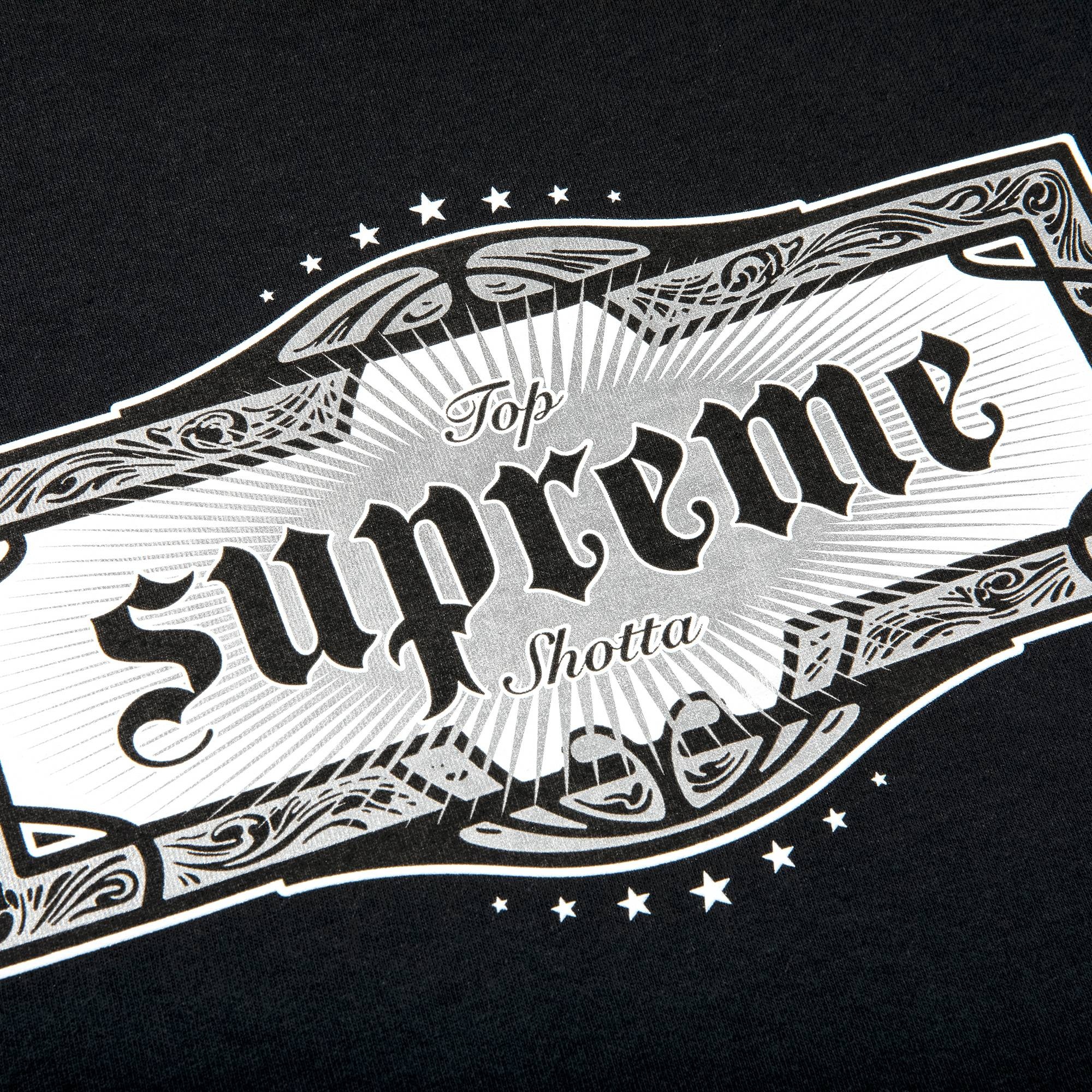 Supreme Top Shotta Tee 'Black' - 2
