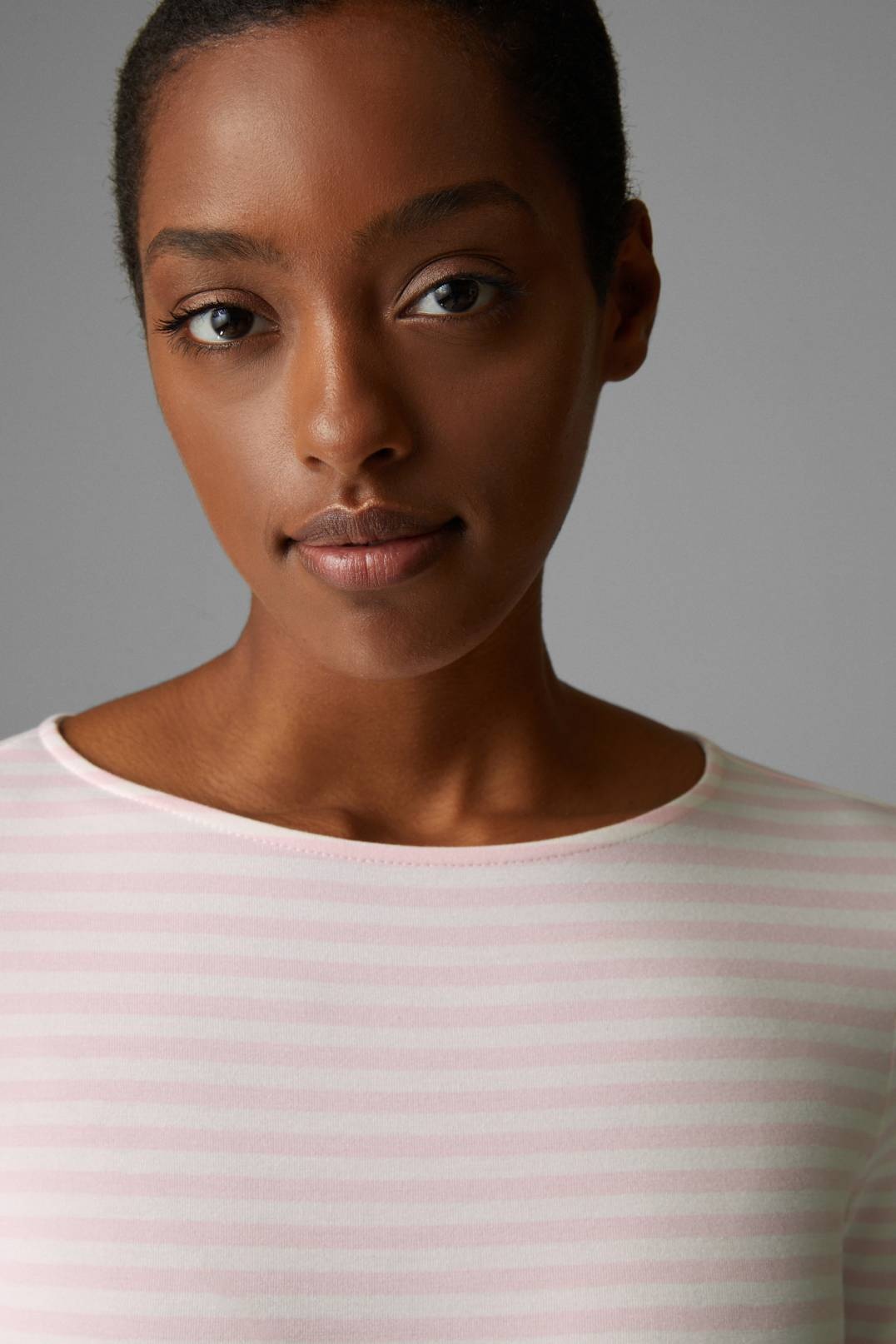 LOUNA LONGSLEEVE IN PINK/WHITE - 4