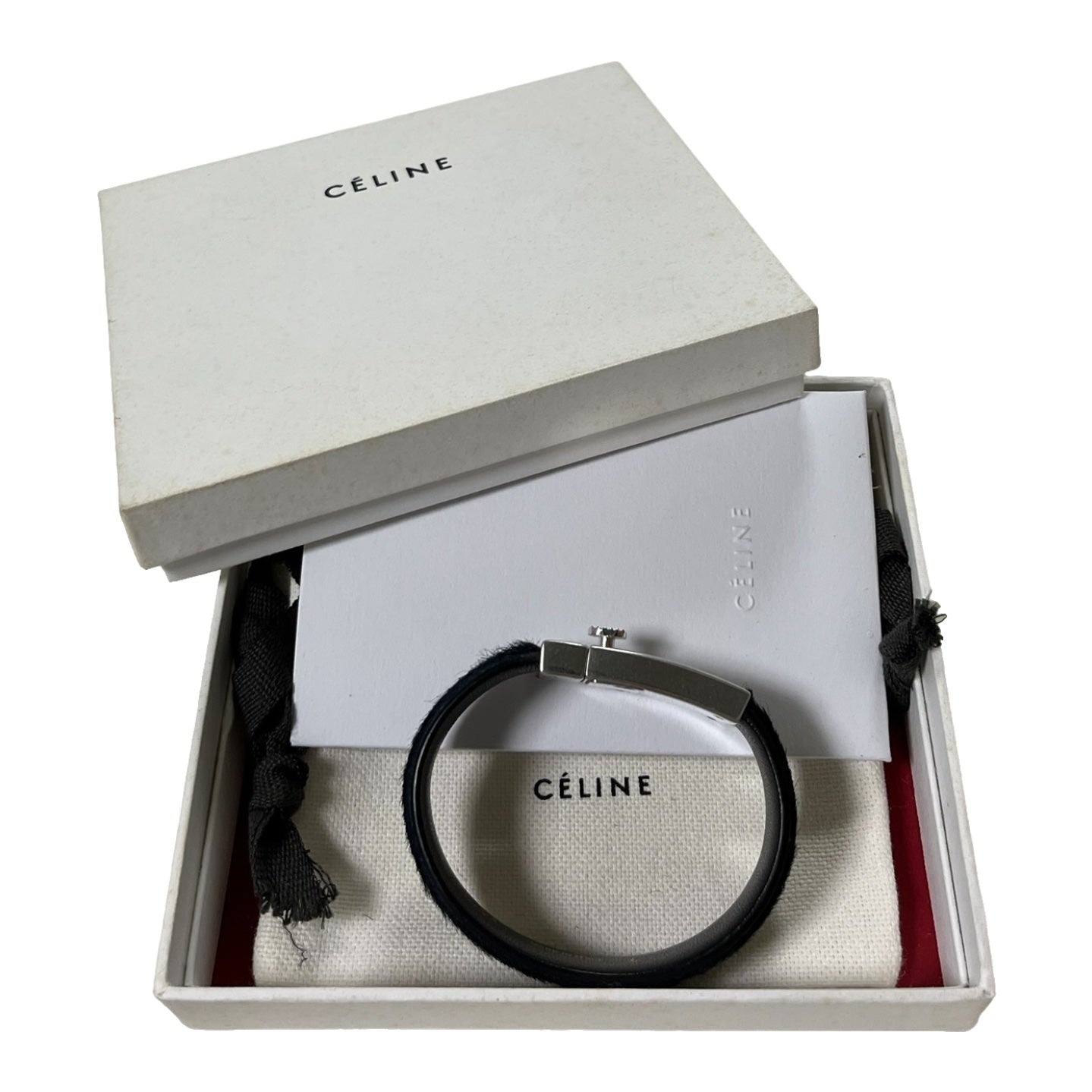 CELINE Unborn Calf Bangle - 4