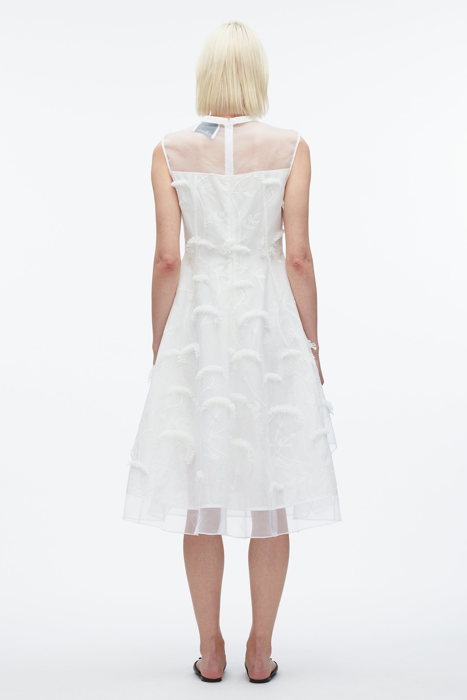 Fil Coupé Midi Dress - 5