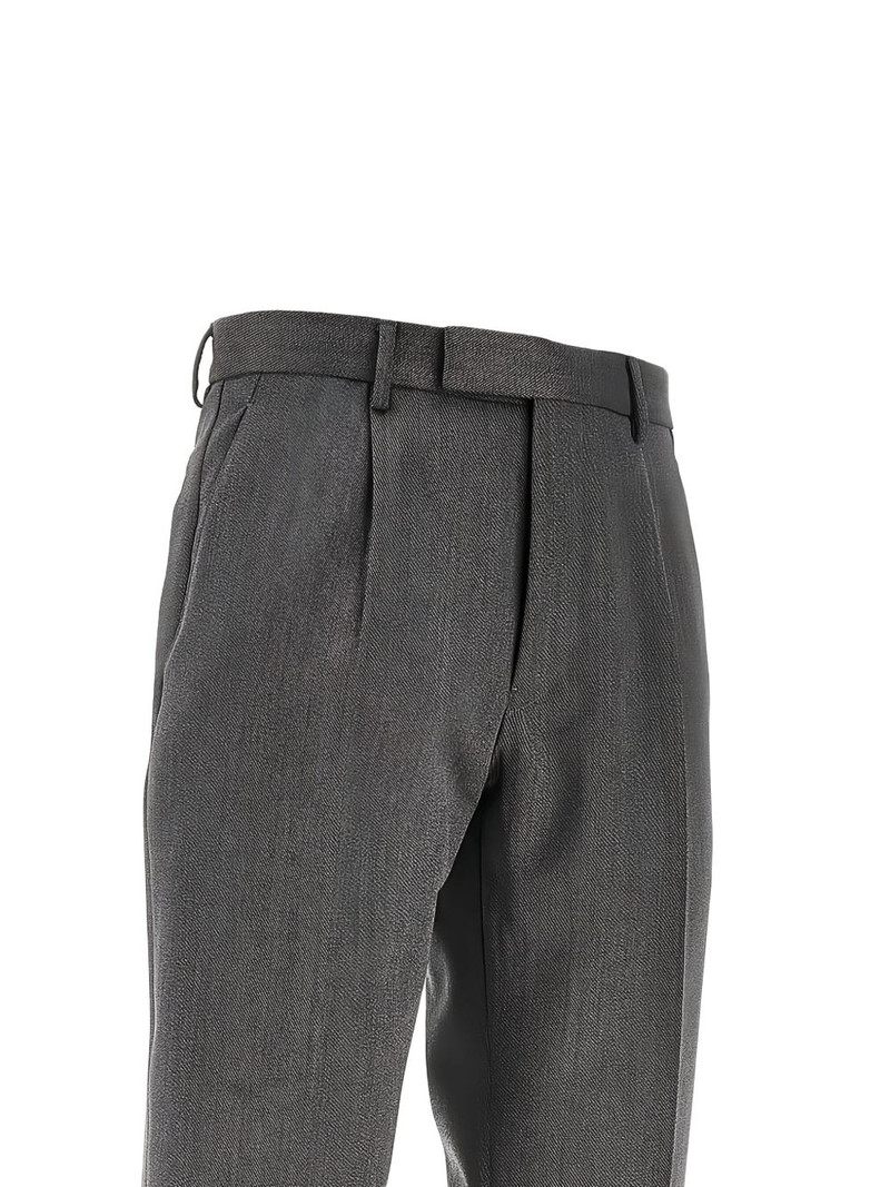 ZEGNA pleated-front tailored trousers outlook