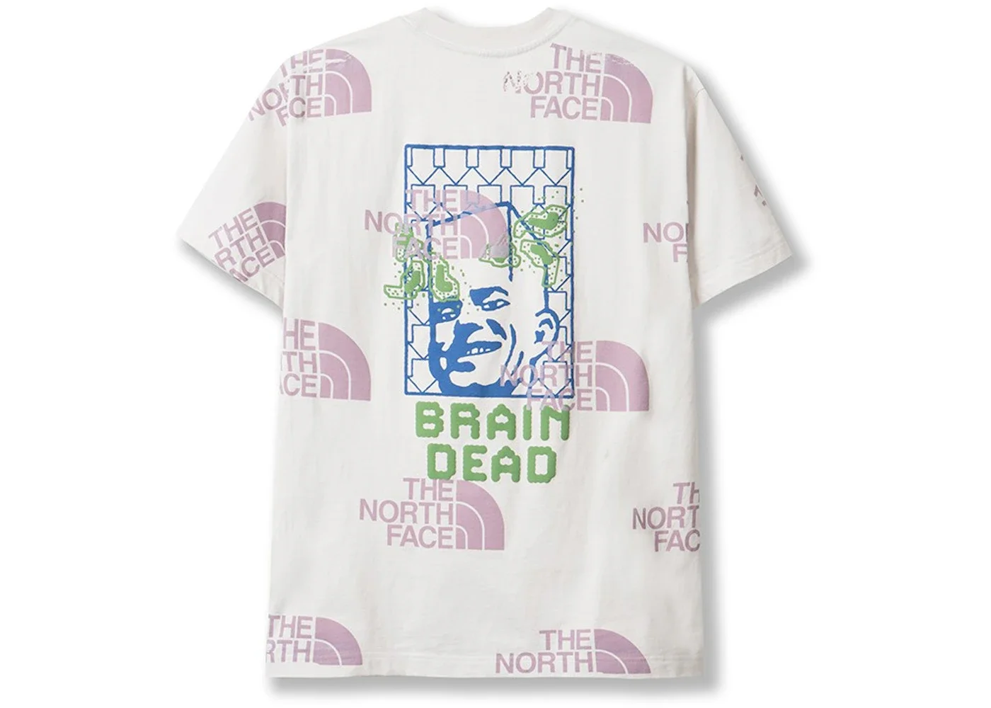The North Face x Brain Dead Pocket Tee Cream - 1