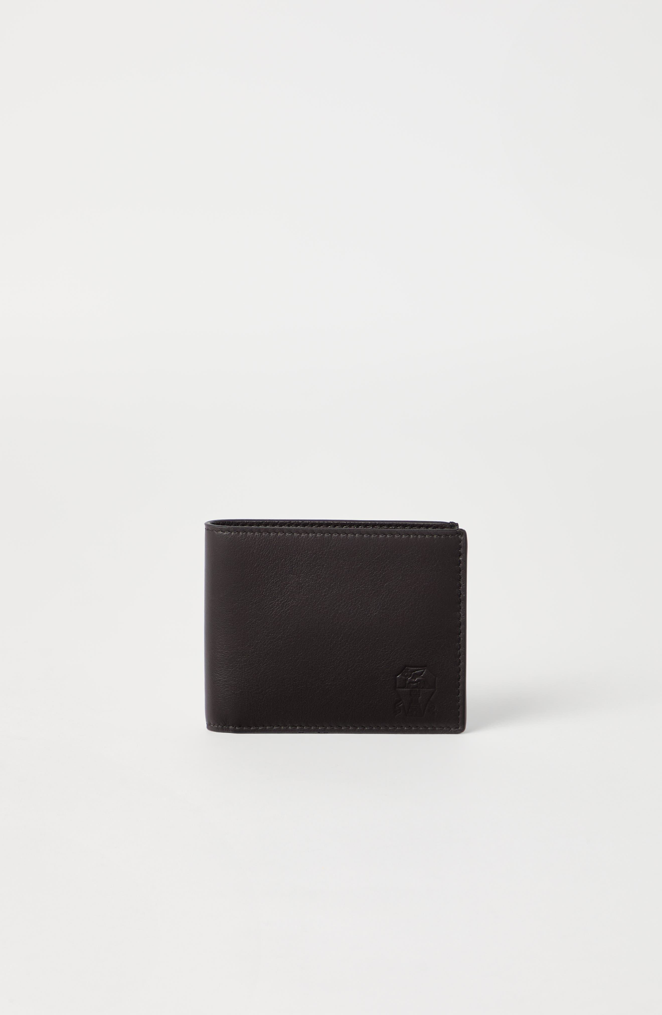 Brunello Cucinelli Calfskin wallet in Rust Brown at Nordstrom - 2