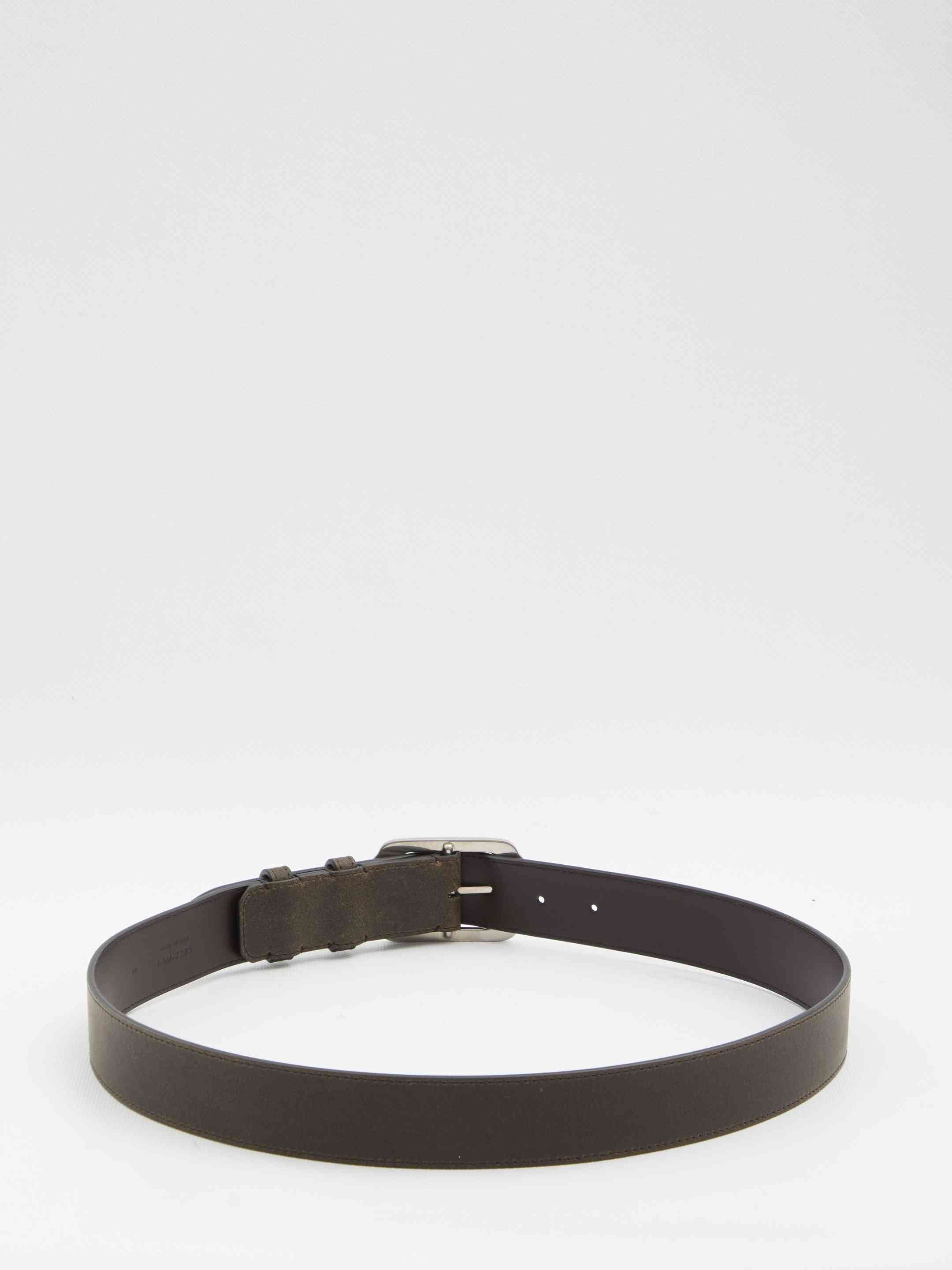 Celine Men Leather Belt - 2