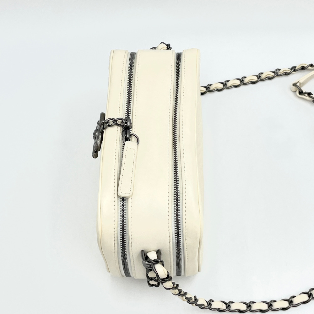 Chanel No. 20 Ivory Coco Boy Camera Chain Crossbody Bag - 5