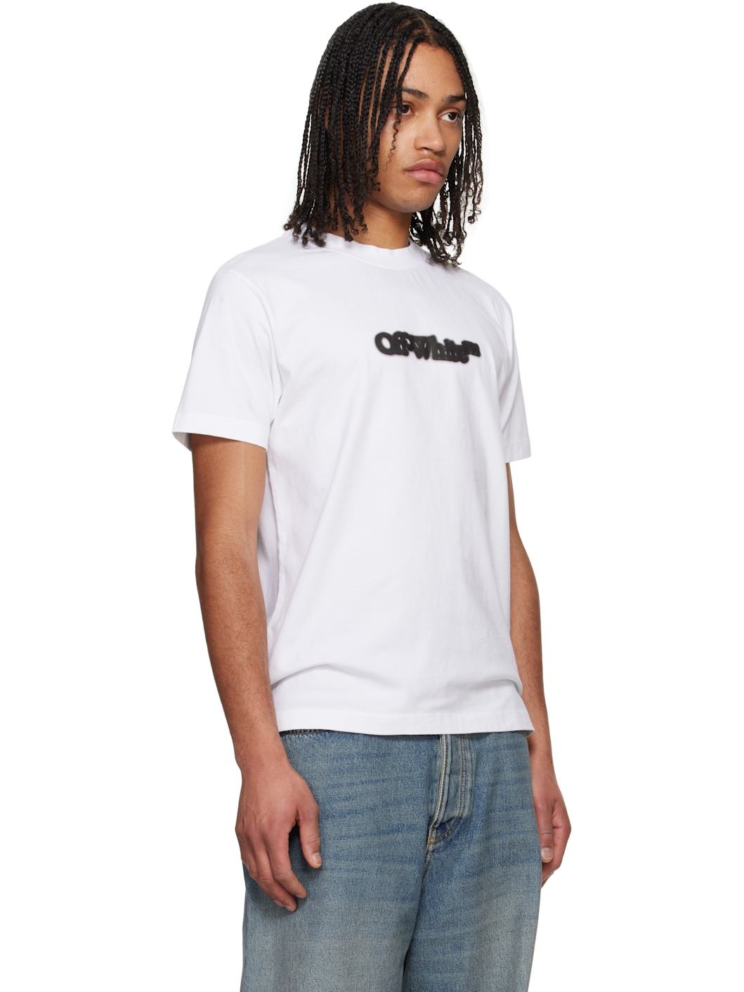 White Spray Arrow T-shirt - 2