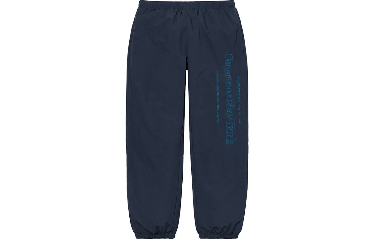 Supreme Side Logo Track Pants 'Navy' SUP-FW20-086 - 1