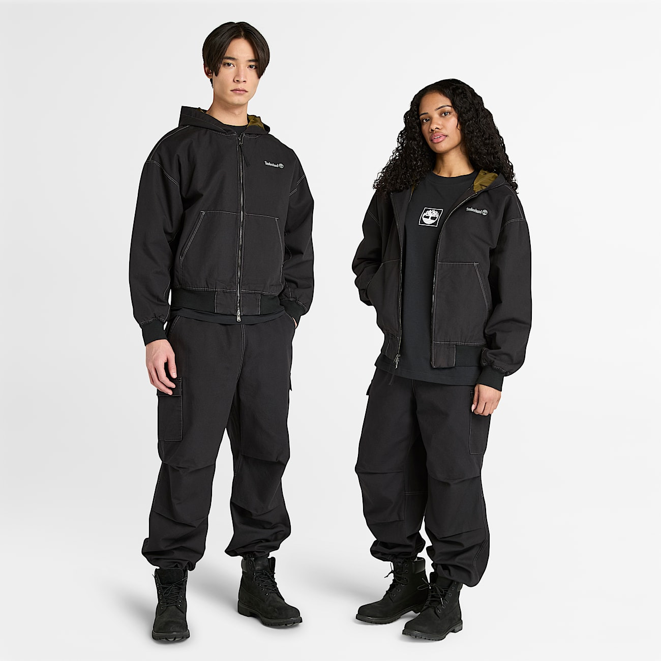 Washed Duck Canvas Hooded Bomber - 2