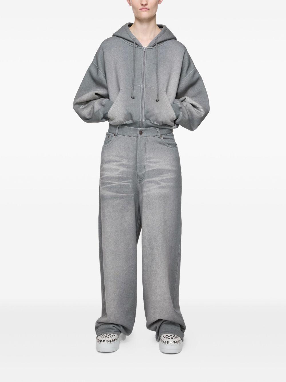 touch-strap platform sneakers - 7