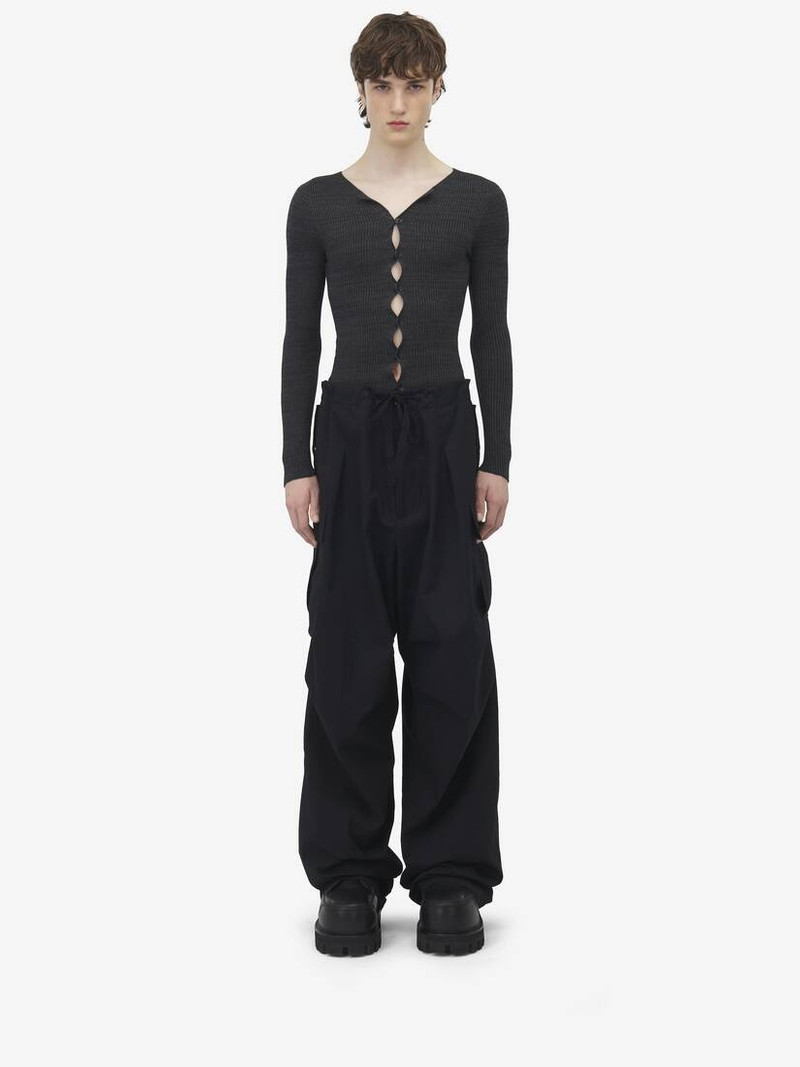 Alexander McQueen Pleated Cargo Trousers outlook