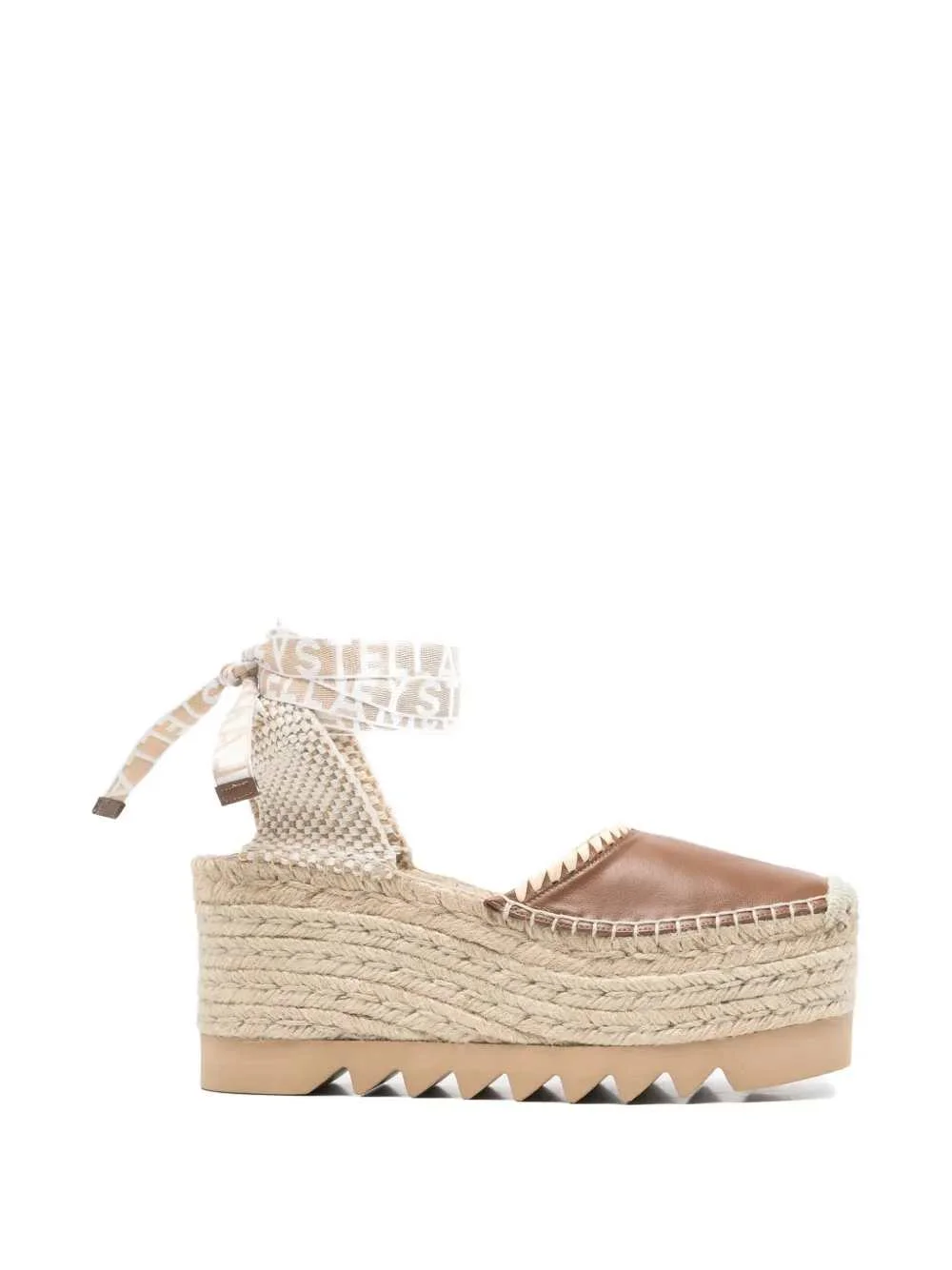 Stella Mccartney Women Gaia Women`S Wedge Sandal With Back Strap - 1