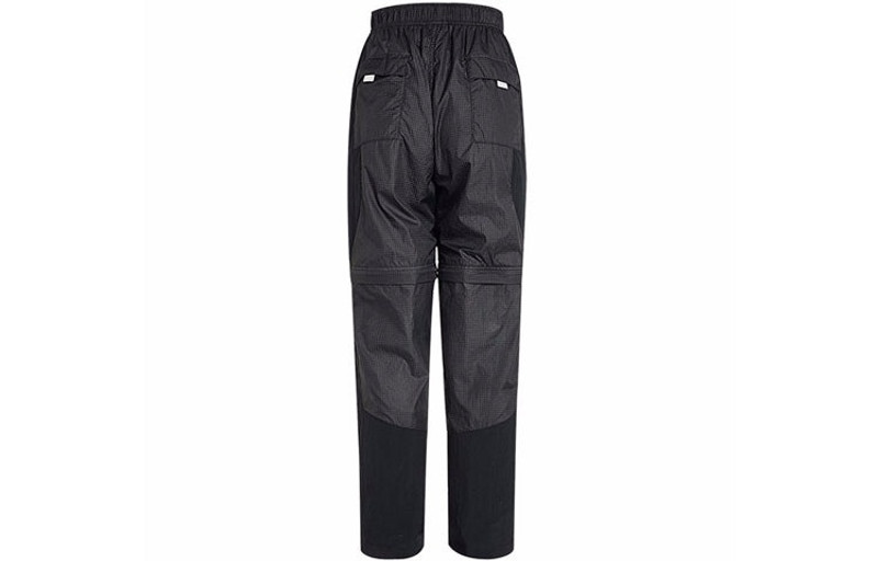 Jordan Air Jordan 23 Engineered Convertible 2-In-1 Removable Checkered Sports Trousers For Men Black CV2789 outlook