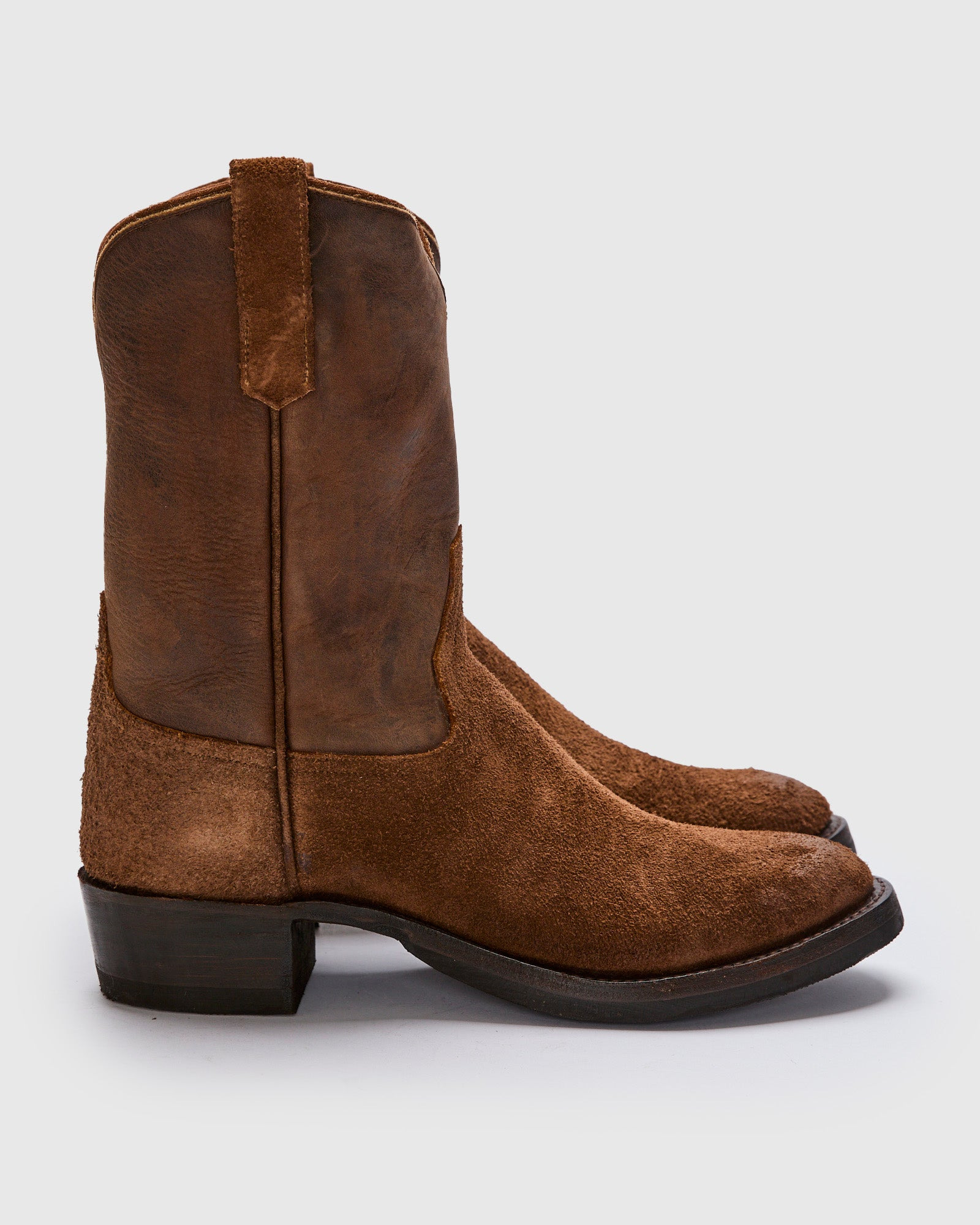 Walker Boot in Brown Roughout - 3