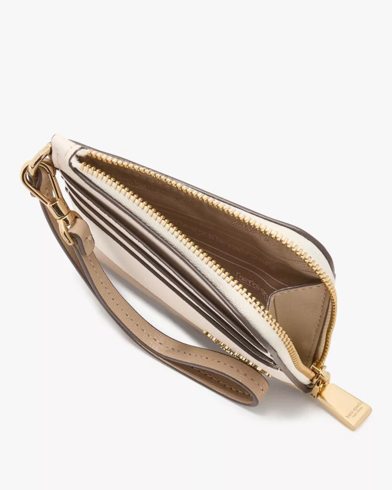 kate spade Devin Colorblocked Coin Card Case Wristlet outlook