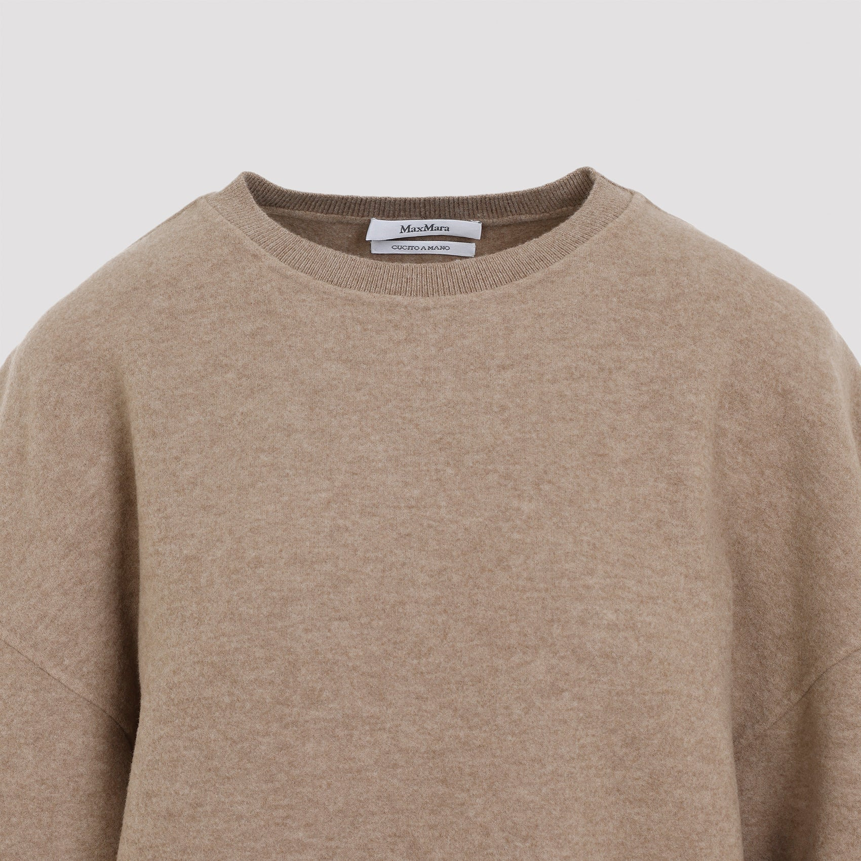 Max Mara Elvira Wool Jersey Sweatshirt Women - 3