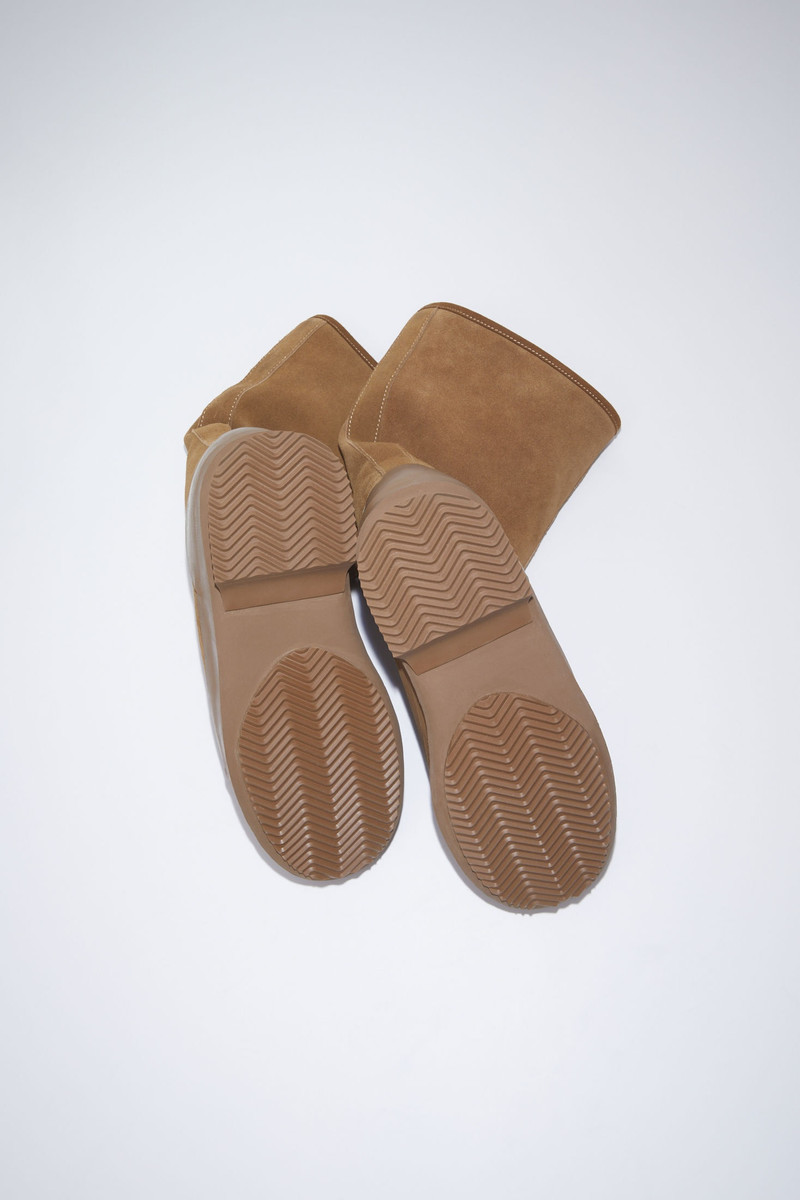 Reversible ankle boots - Brown/beige 5