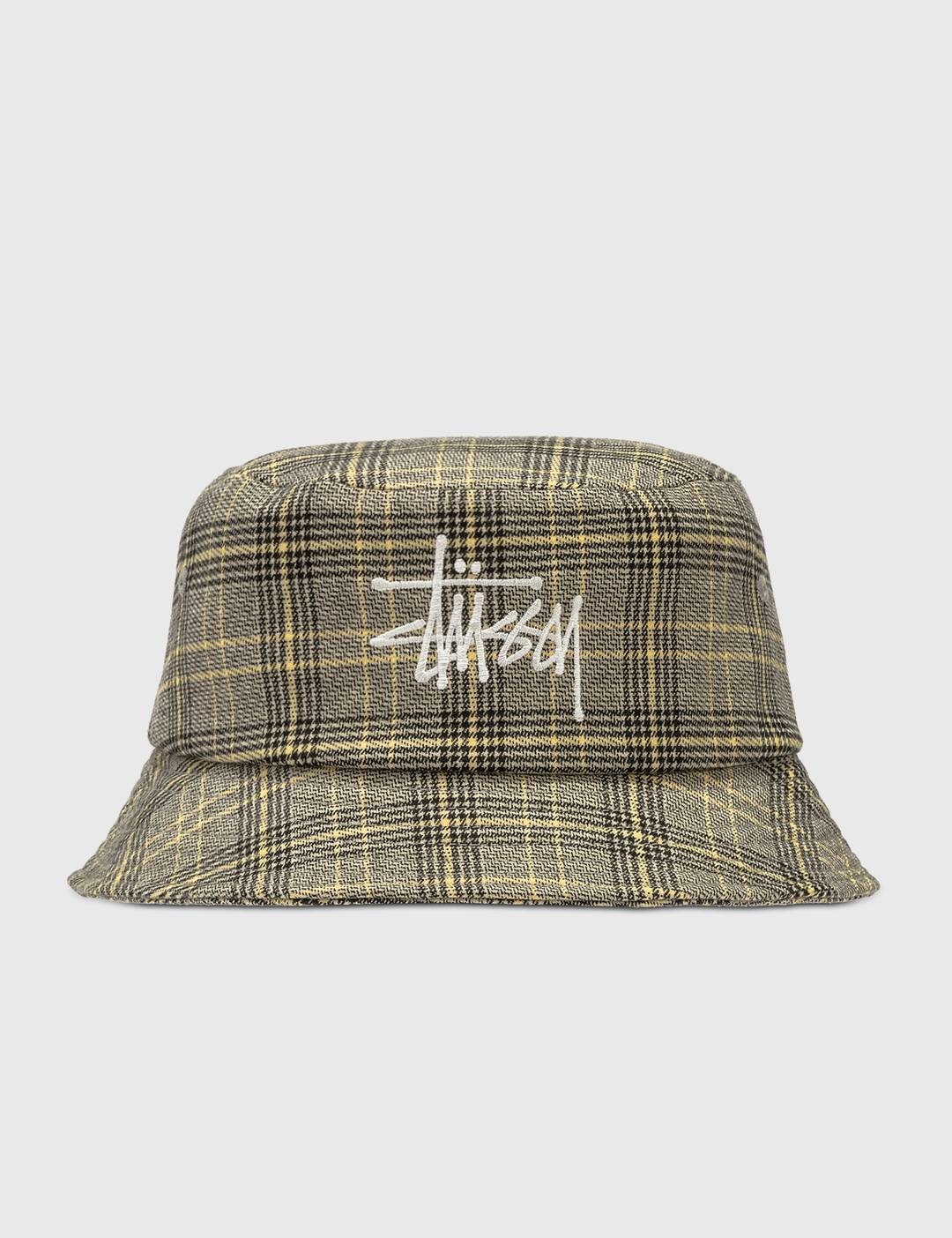 Big Logo Plaid Bucket Hat - 2