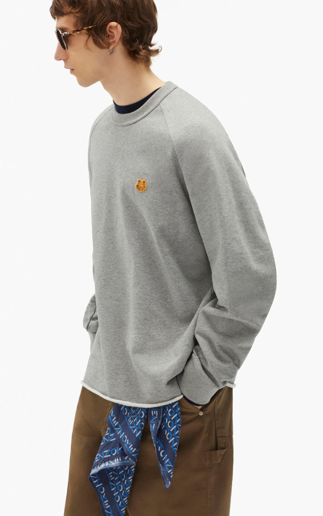 Tiger Crest oversized sweatshirt - 4