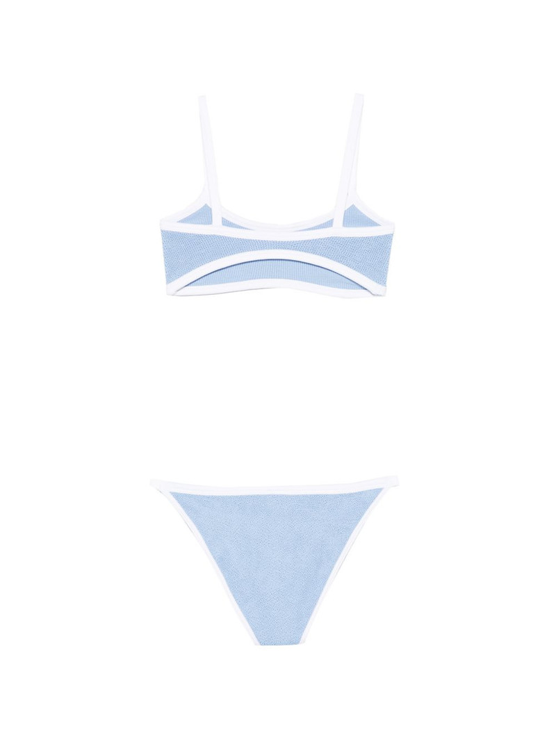 Hunza G Tyler textured bikini outlook