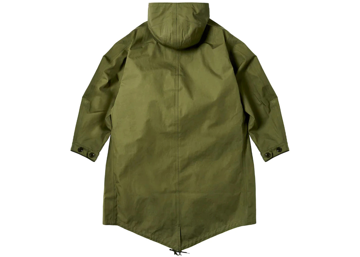 Palace x Nanamica GORE-TEX Hooded Coat Sage Green - 3