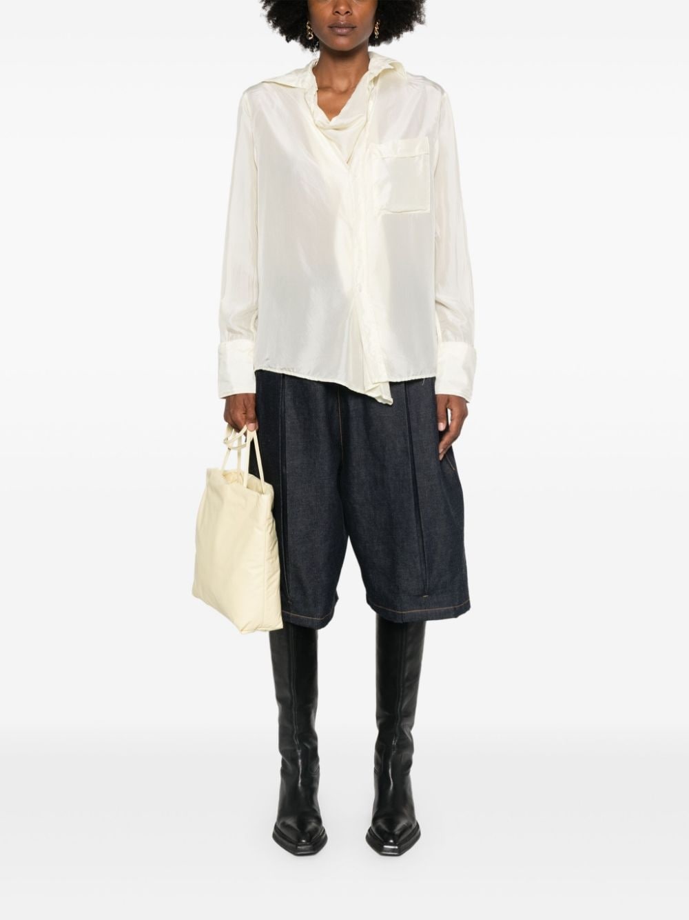layered blouse - 2