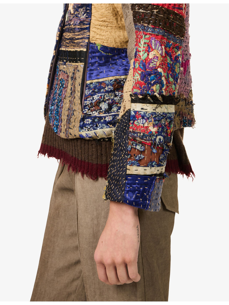 Patchwork Rawan Woven Jacket 5