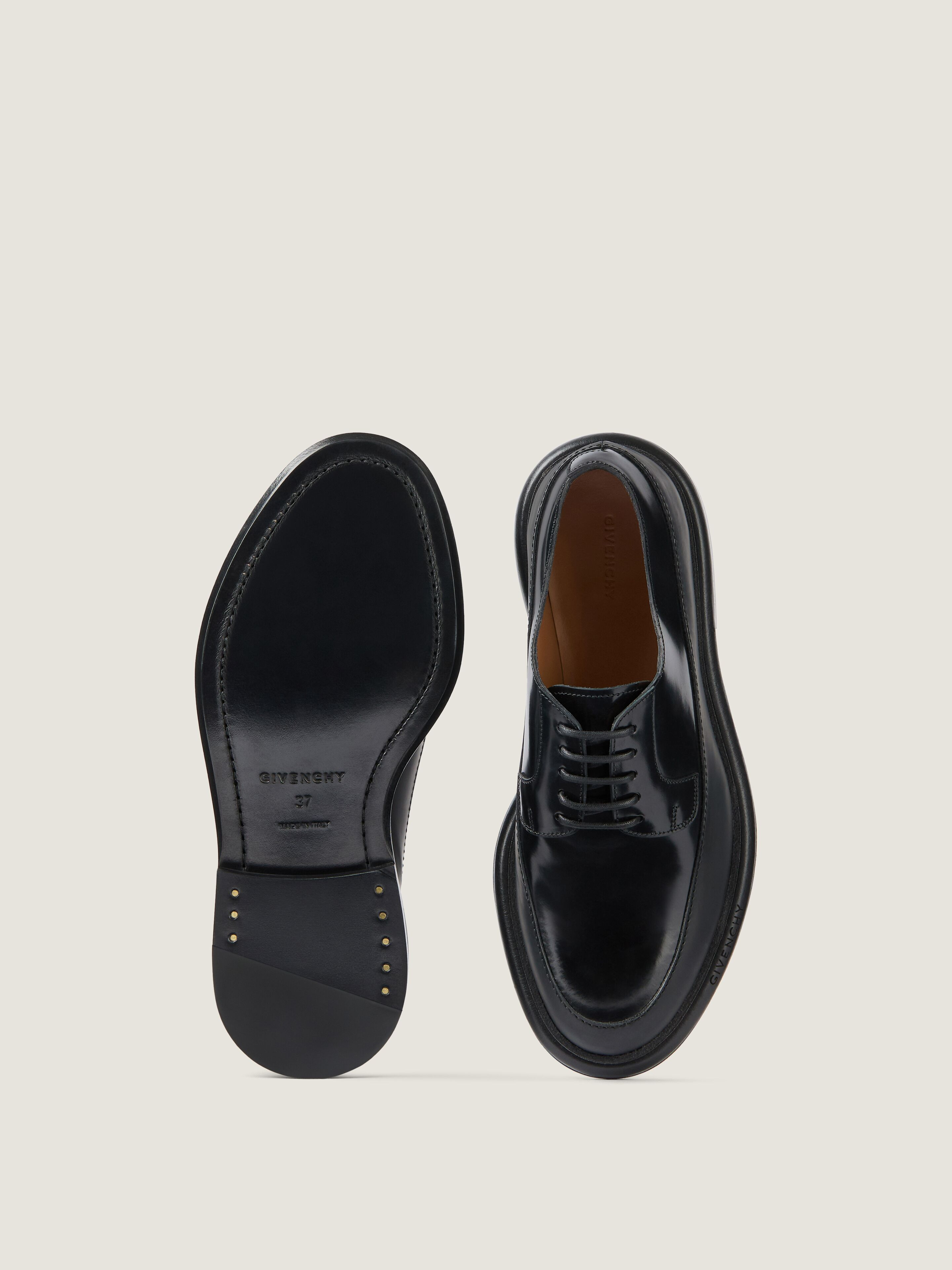 DERBIES IN LEATHER - 5