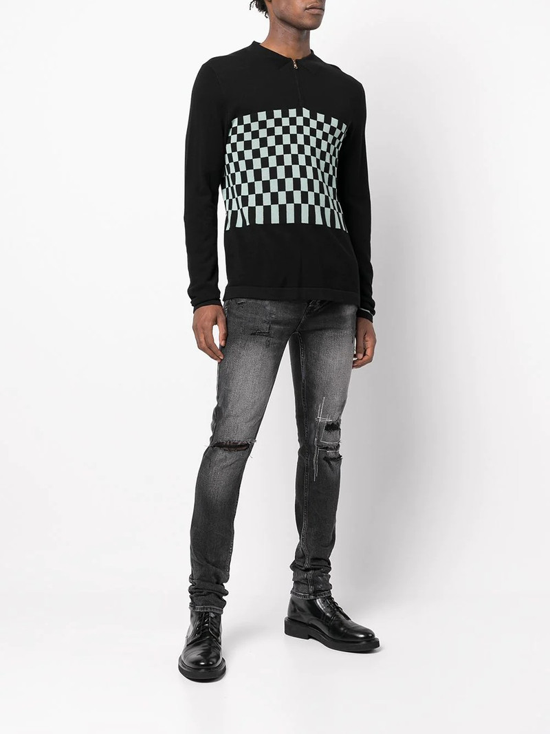 Ksubi Van Winkle Burnt skinny jeans outlook