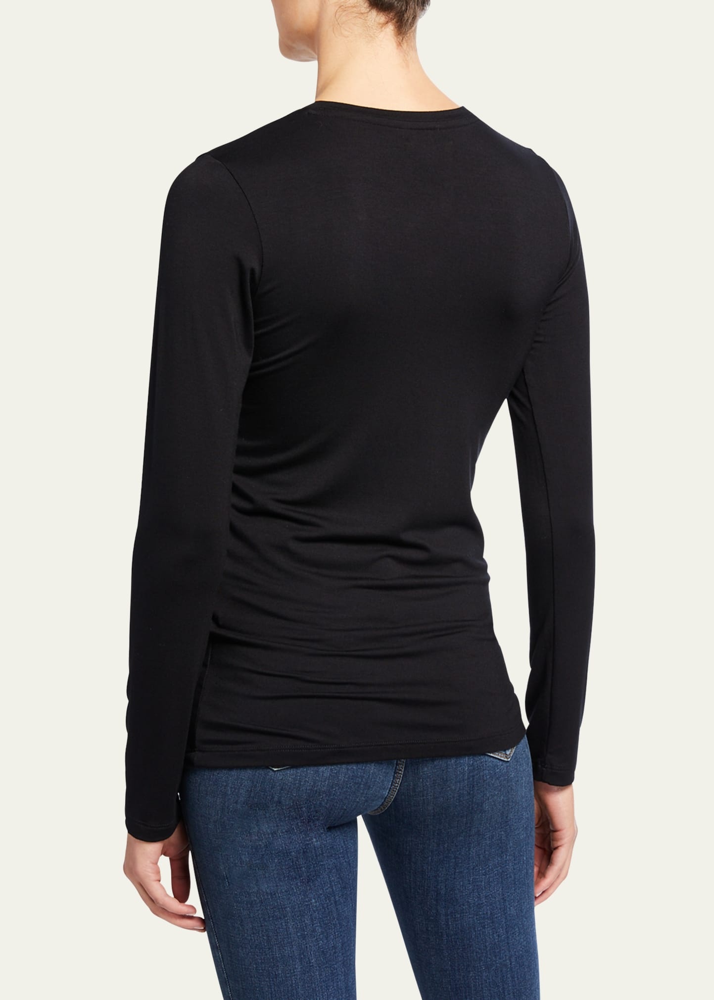 Tess Long-Sleeve Crewneck Tee - 3