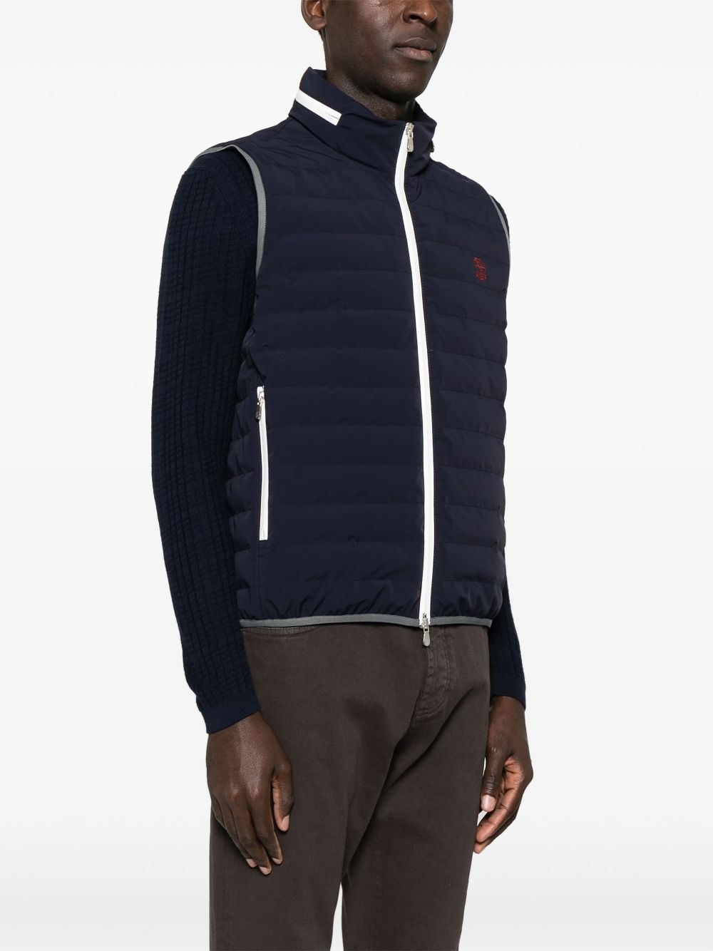 padded gilet - 3
