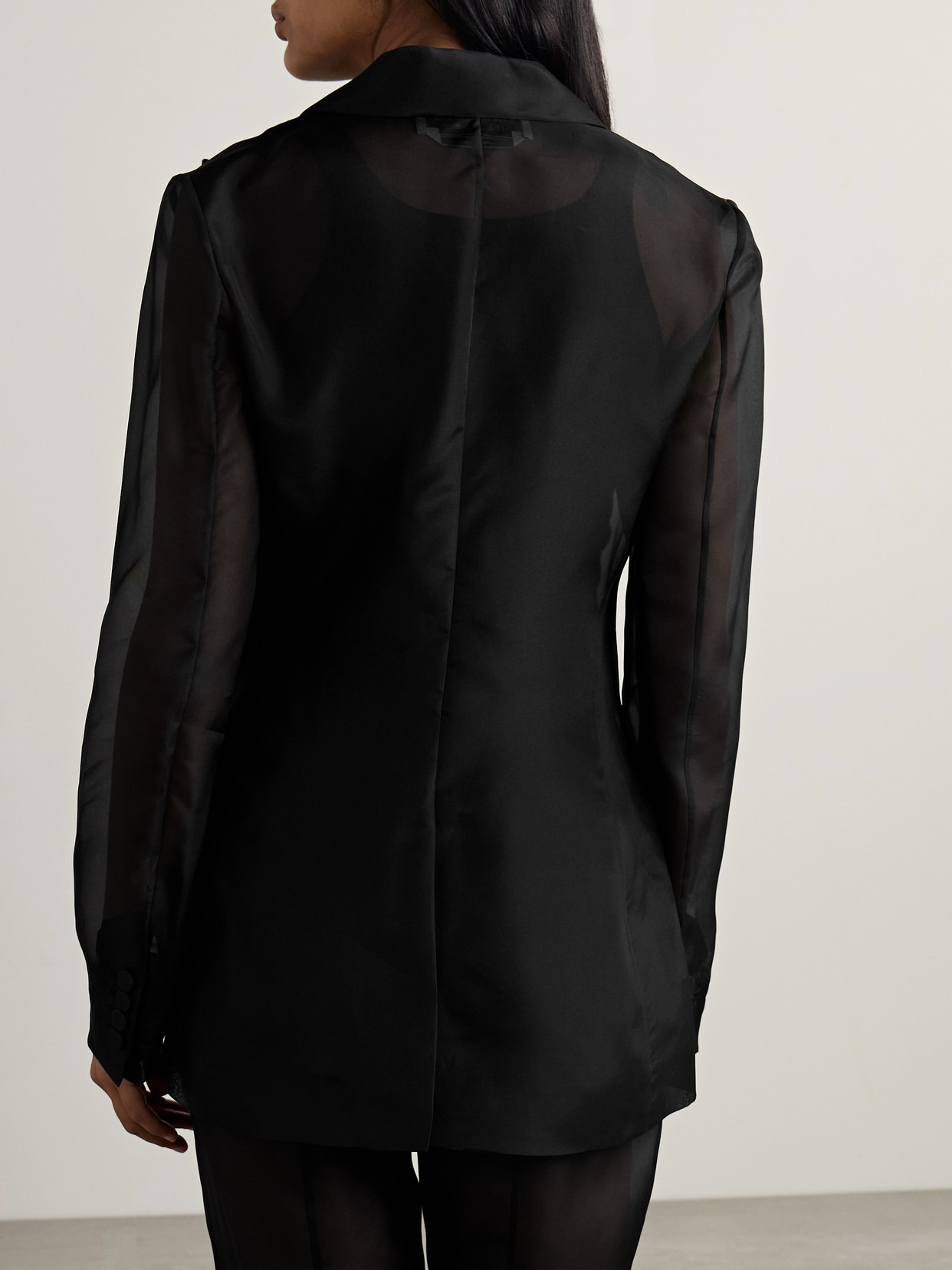 Leiva Silk-organza Blazer - 3