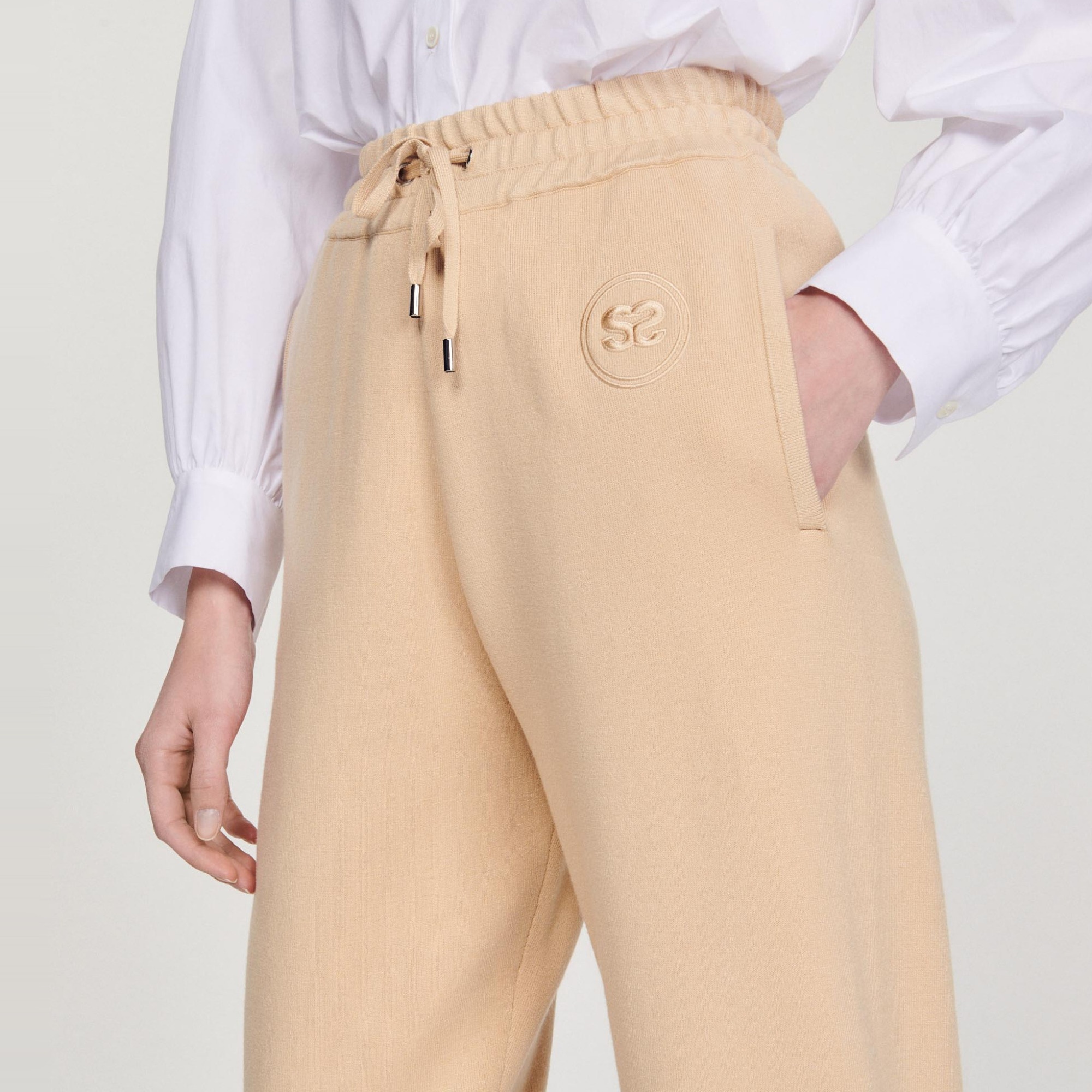 Knit jogging bottoms - 4
