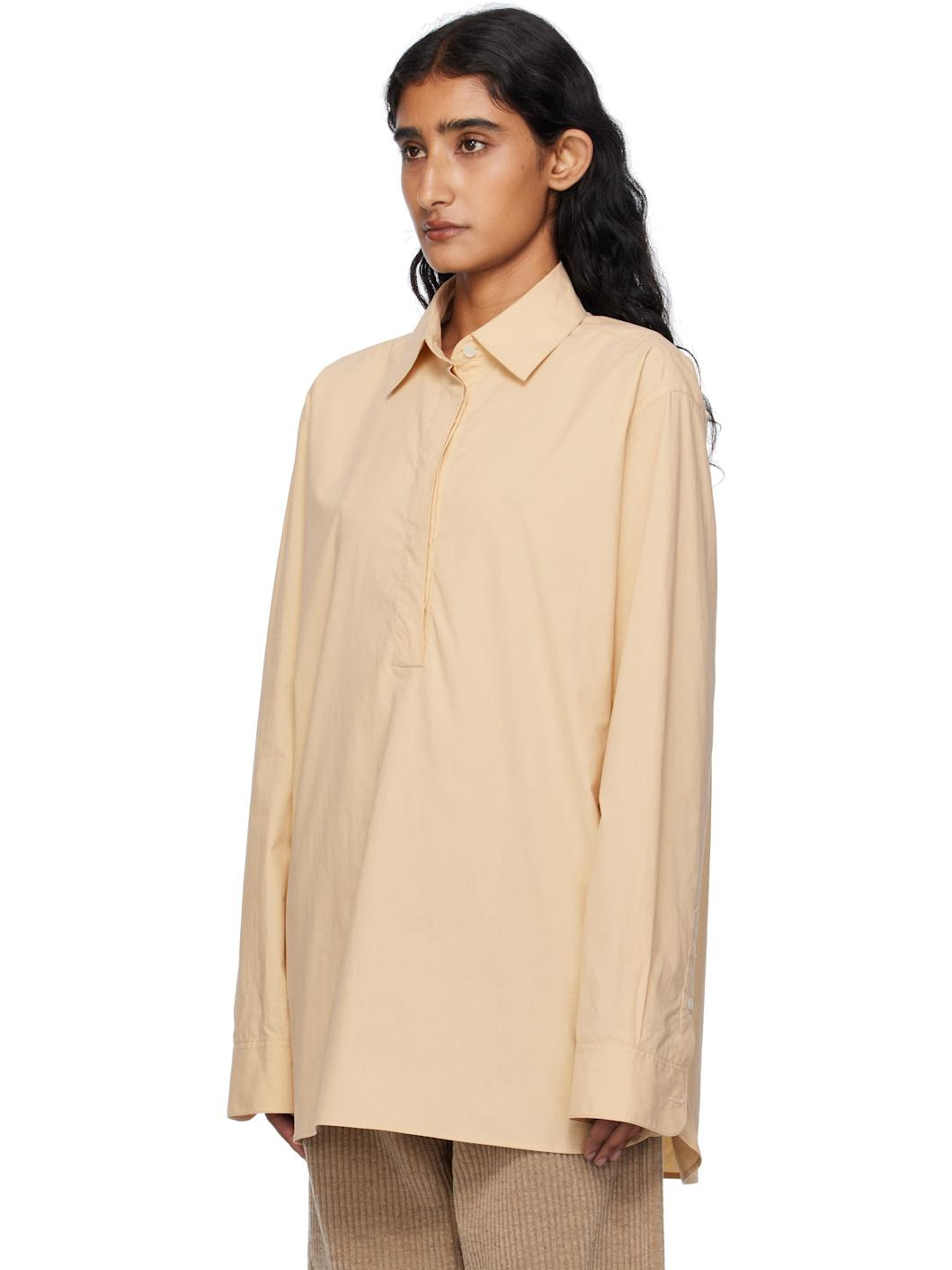 Beige Margan Shirt - 4