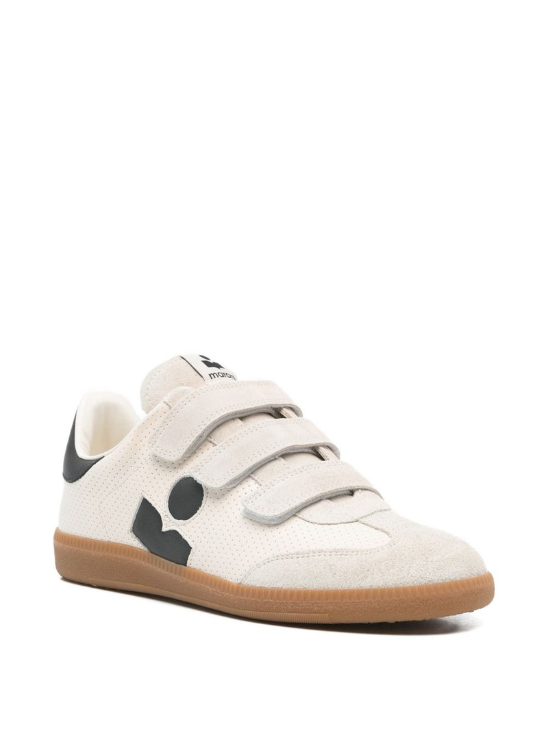 Isabel Marant perforated side-logo beth sneakers outlook