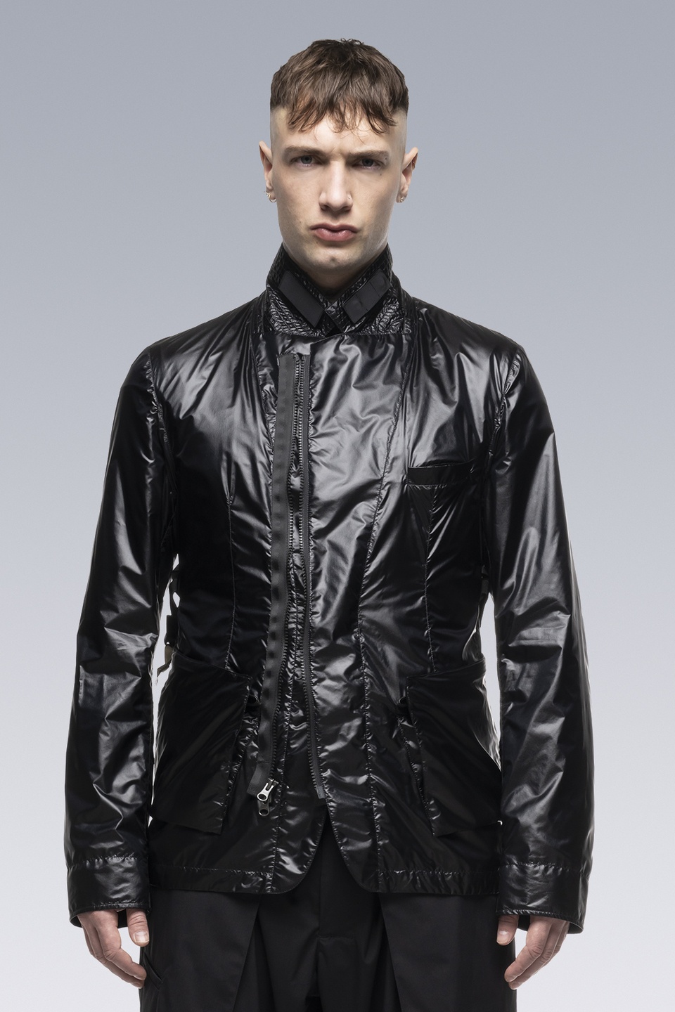 ACRONYM J29U-PX HD Nylon Modular Blazer Black | REVERSIBLE