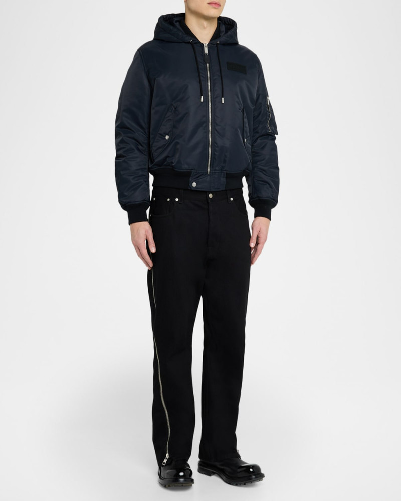 Alexander McQueen Men's Hooded Nylon Jacket outlook