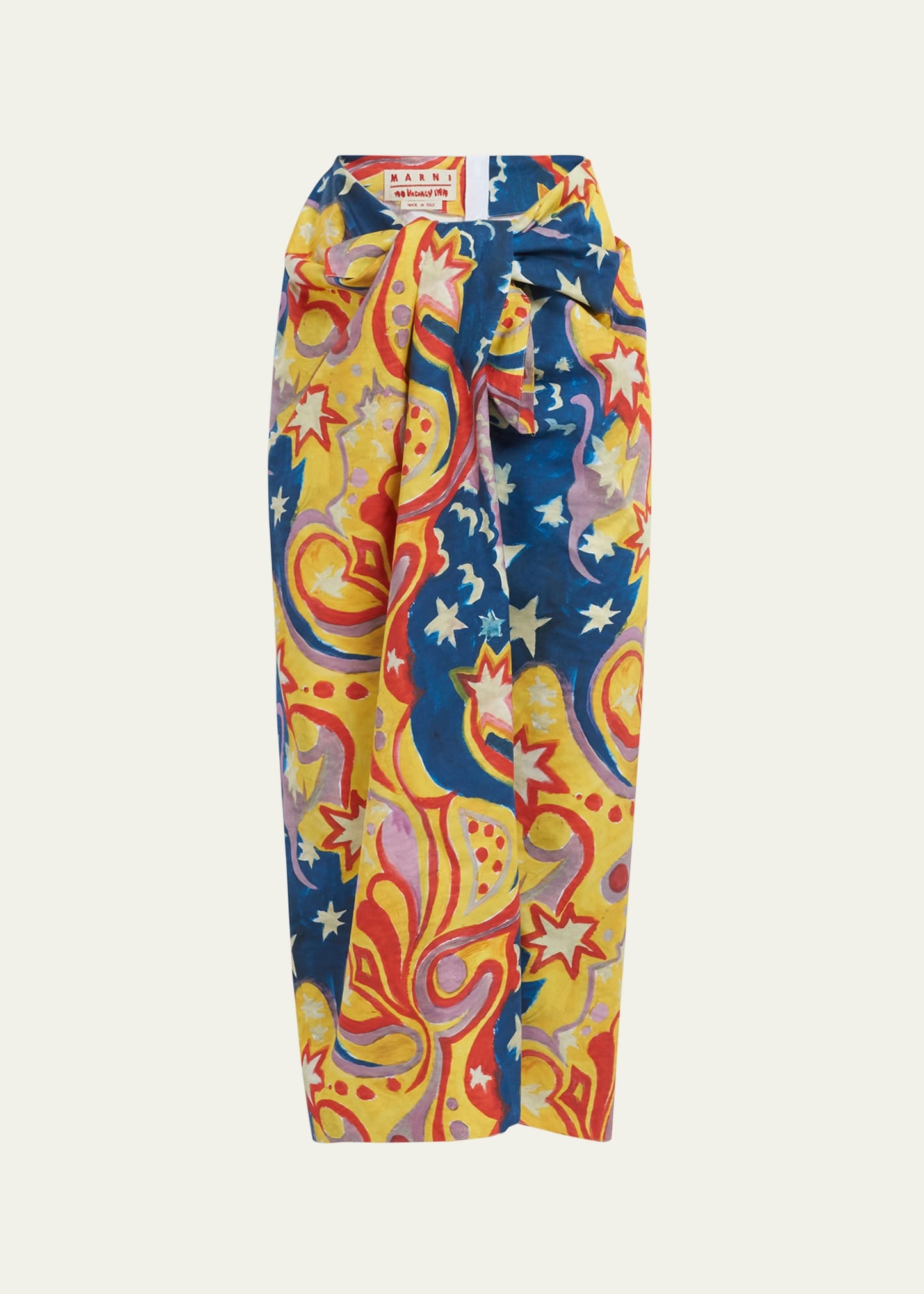 関税.送料込 MARNI x No Vacancy Innミニスカート Marni x No Vacancy Inn Midi Pareo Skirt | bergdorfgoodman