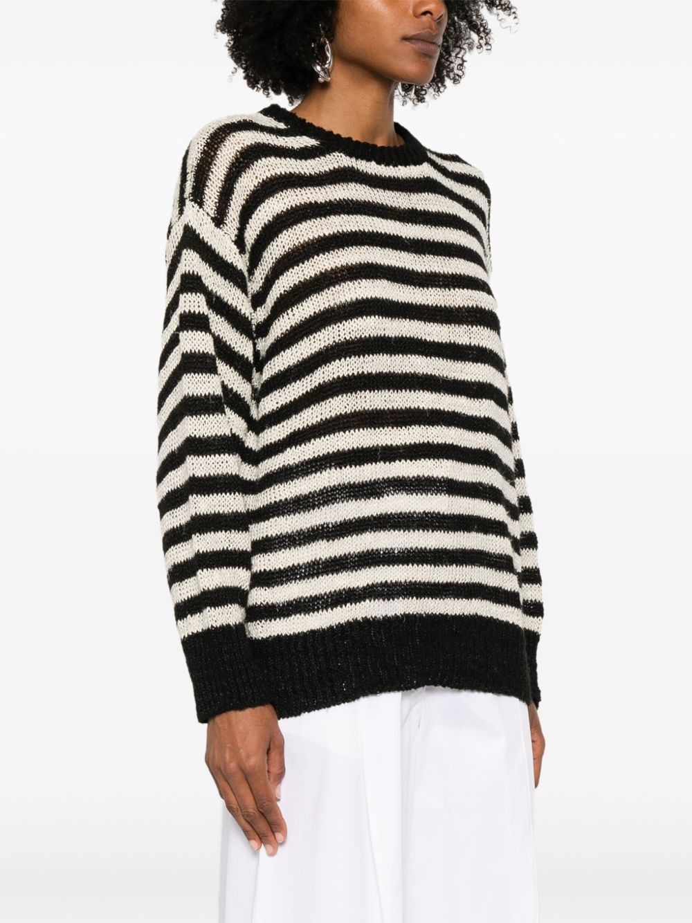striped sweater - 3