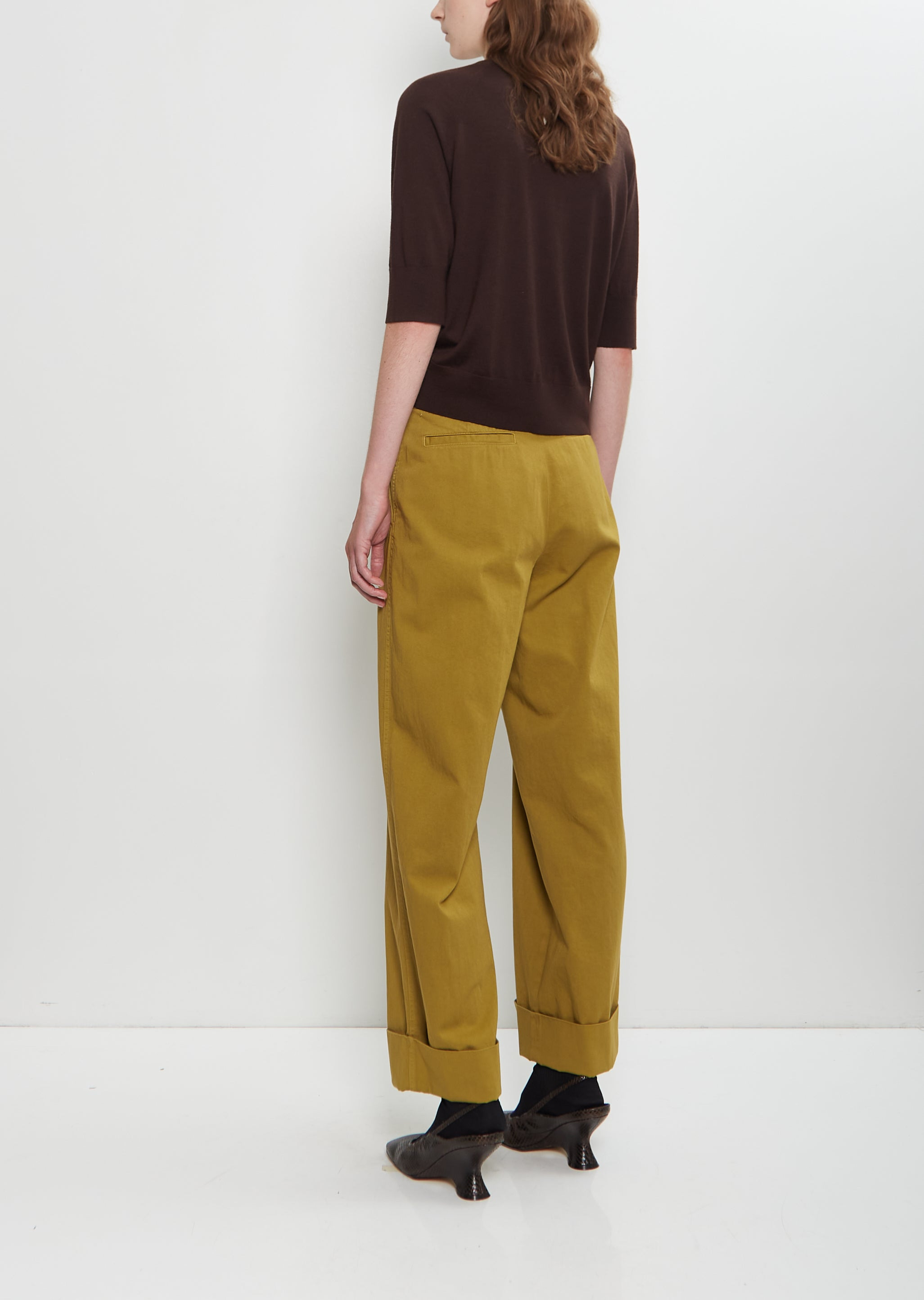 Tuan Merino Wool Sweater — Dark Brown - 3