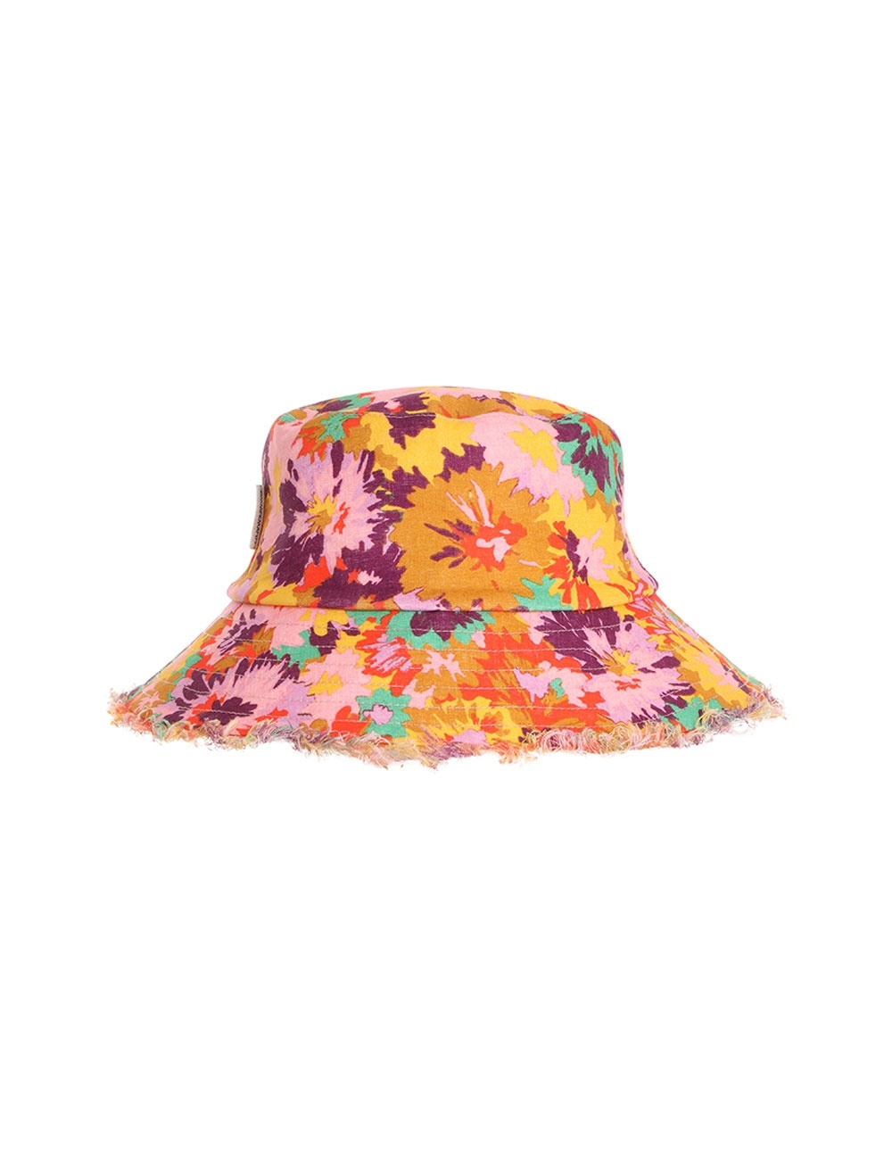 FRAYED BUCKET HAT - 4
