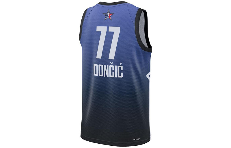 Jordan Air Jordan x NBA 2023 All-Star Edition Jersey 'Luka Doncic 77' DX6328-505 outlook