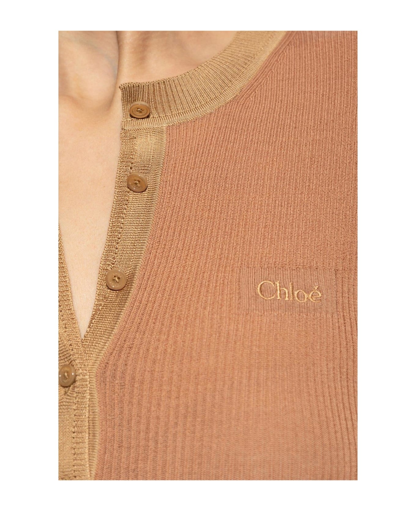 Knitted Henley Shirt - 4