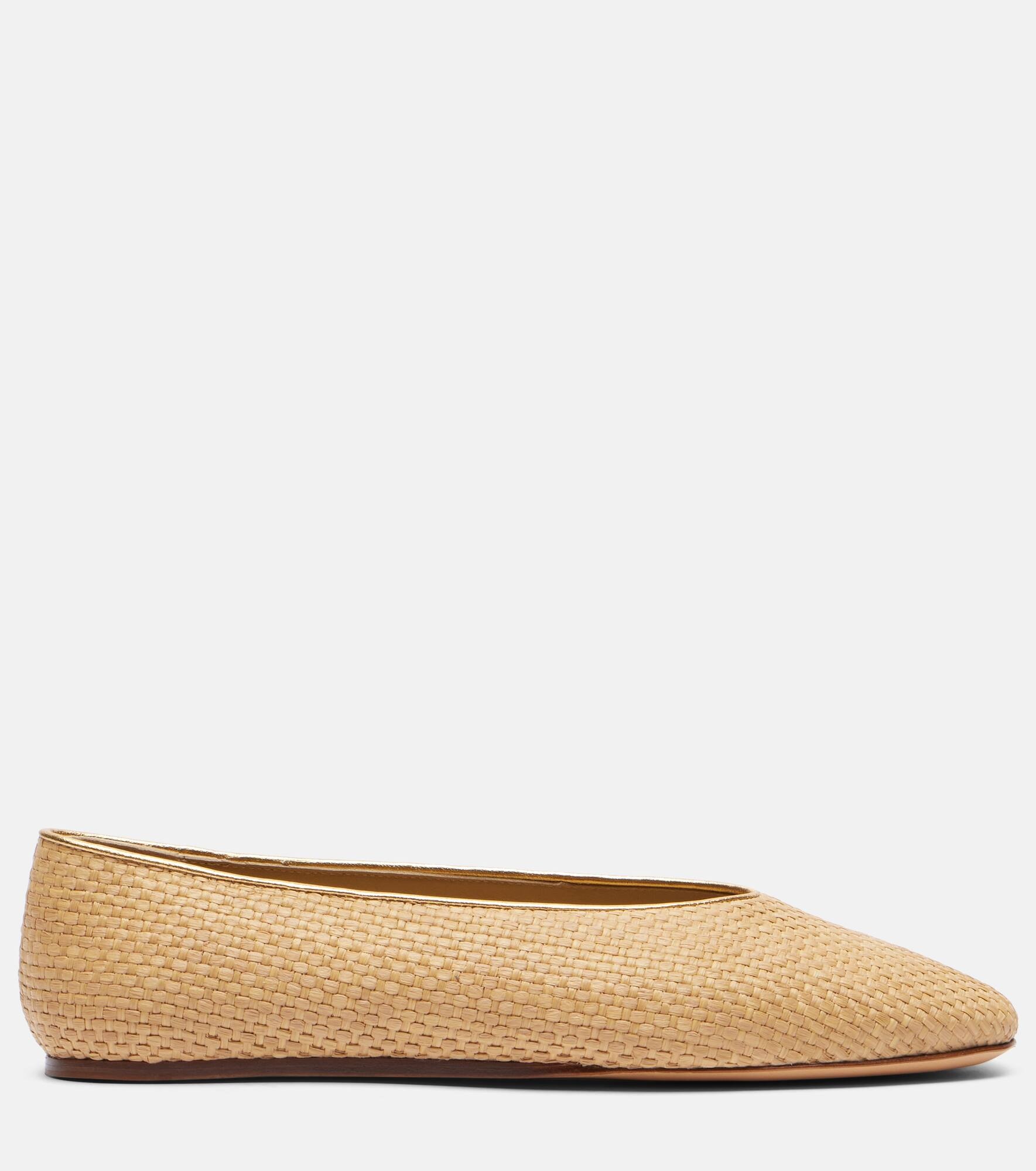 Regency raffia ballet flats - 4