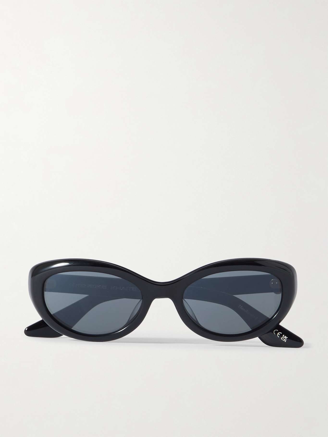 + Khaite 1969 oval-frame acetate sunglasses - 1