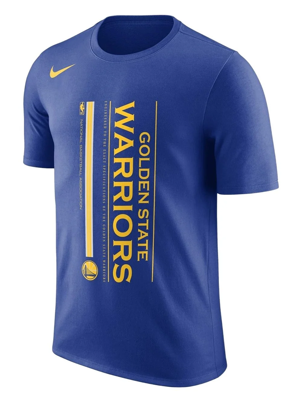 NBA DRI-fit golden state warriors design T-shirt - 1