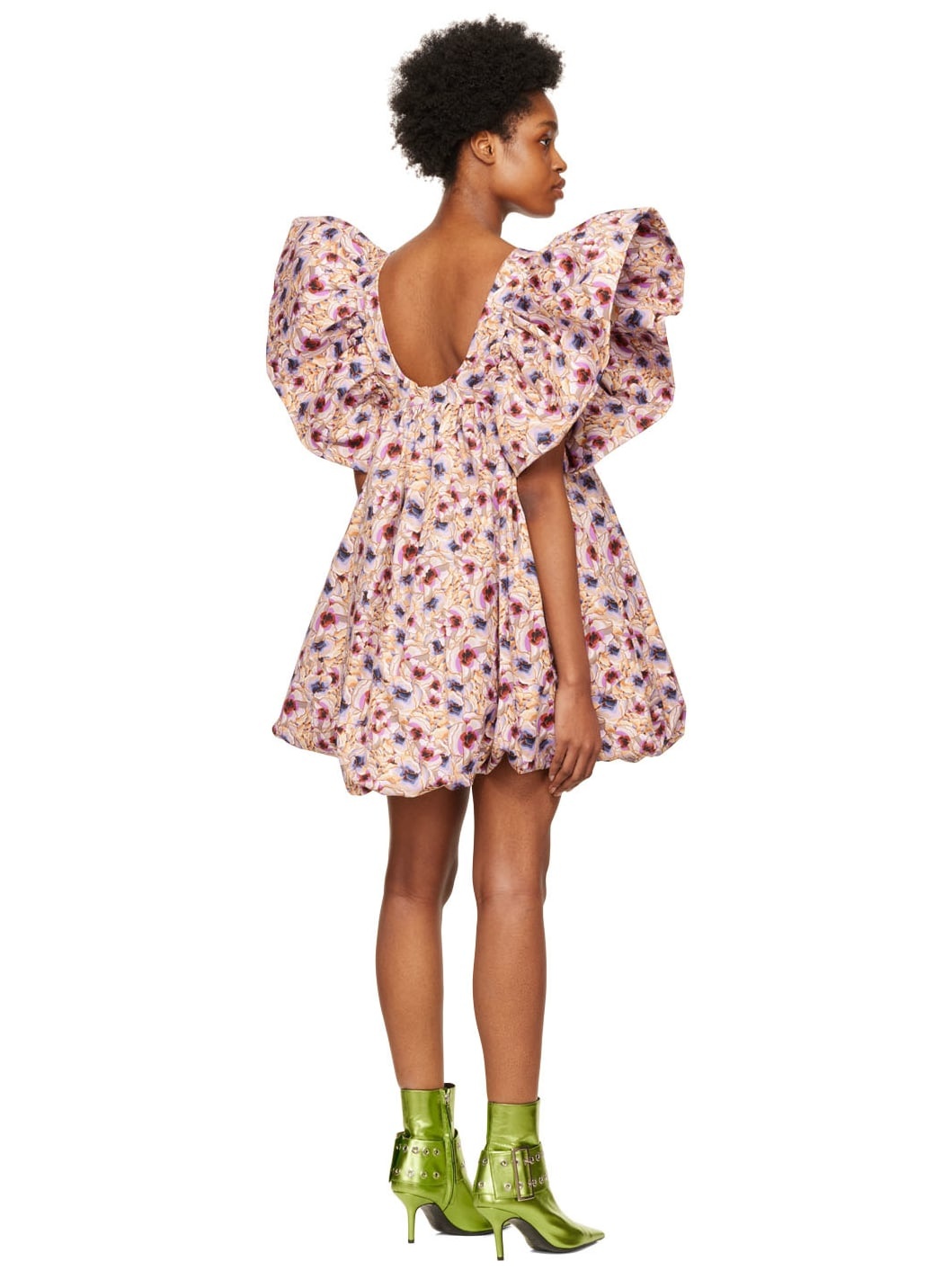 Multicolor Mathilde Minidress - 3