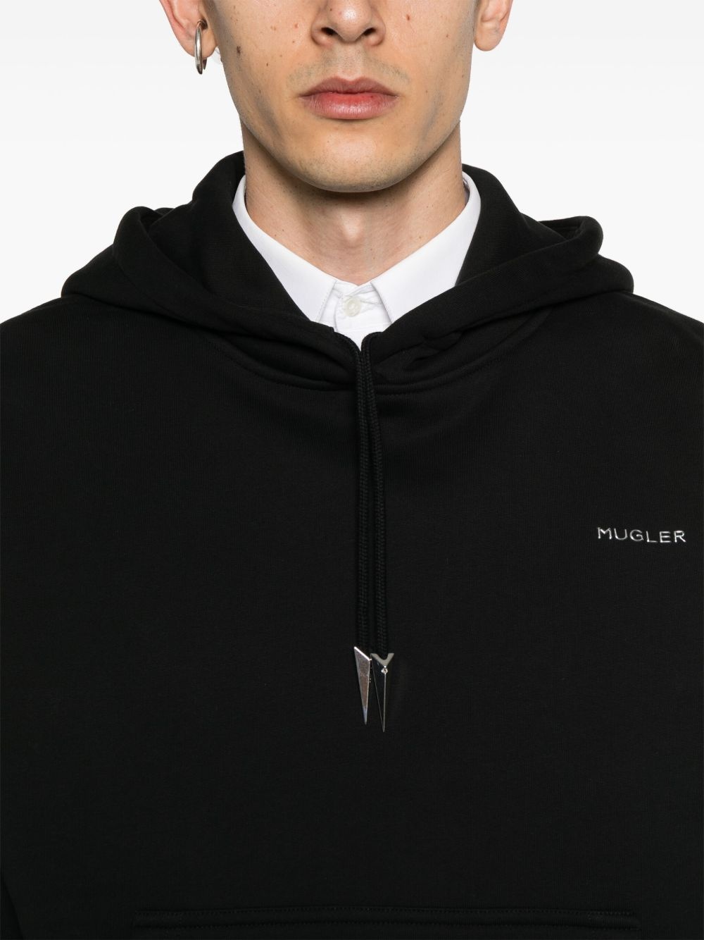 mugler-signature hoodie - 5